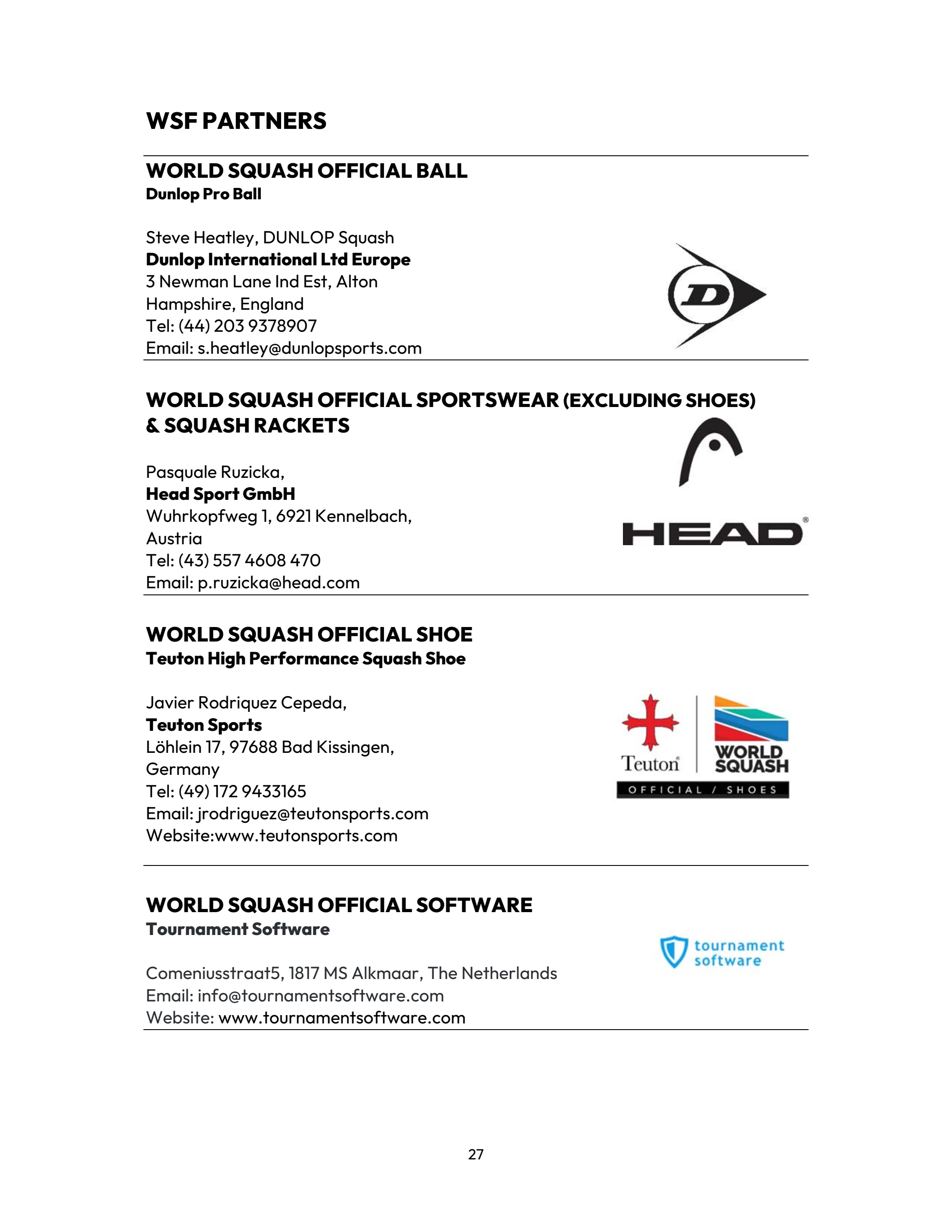 WSF DIRECTORY - June 2025 - World Squash - Page 27 | Flip PDF Online ...