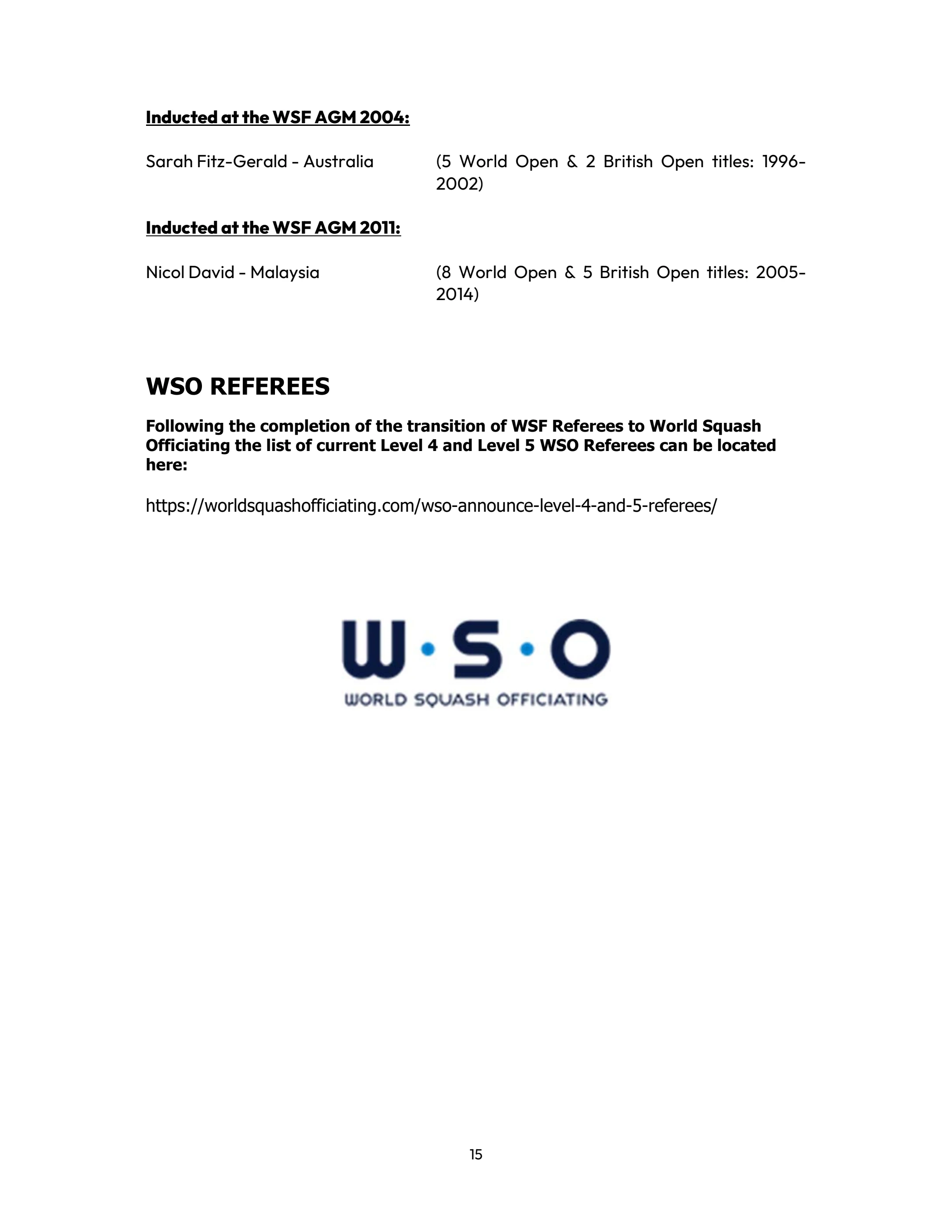 WSF DIRECTORY - June 2025 - World Squash - Page 15 | Flip PDF Online ...