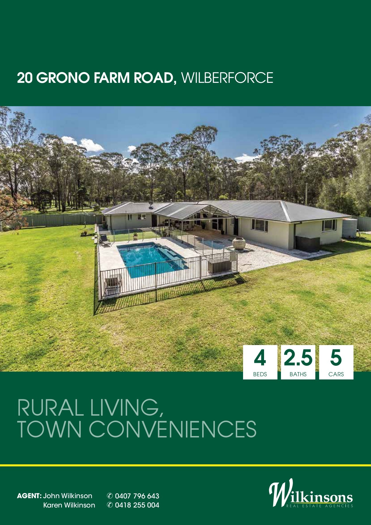 Buyer Booklet 20 Grono Farm Road Wilberforce Wilkinsons Real Estate