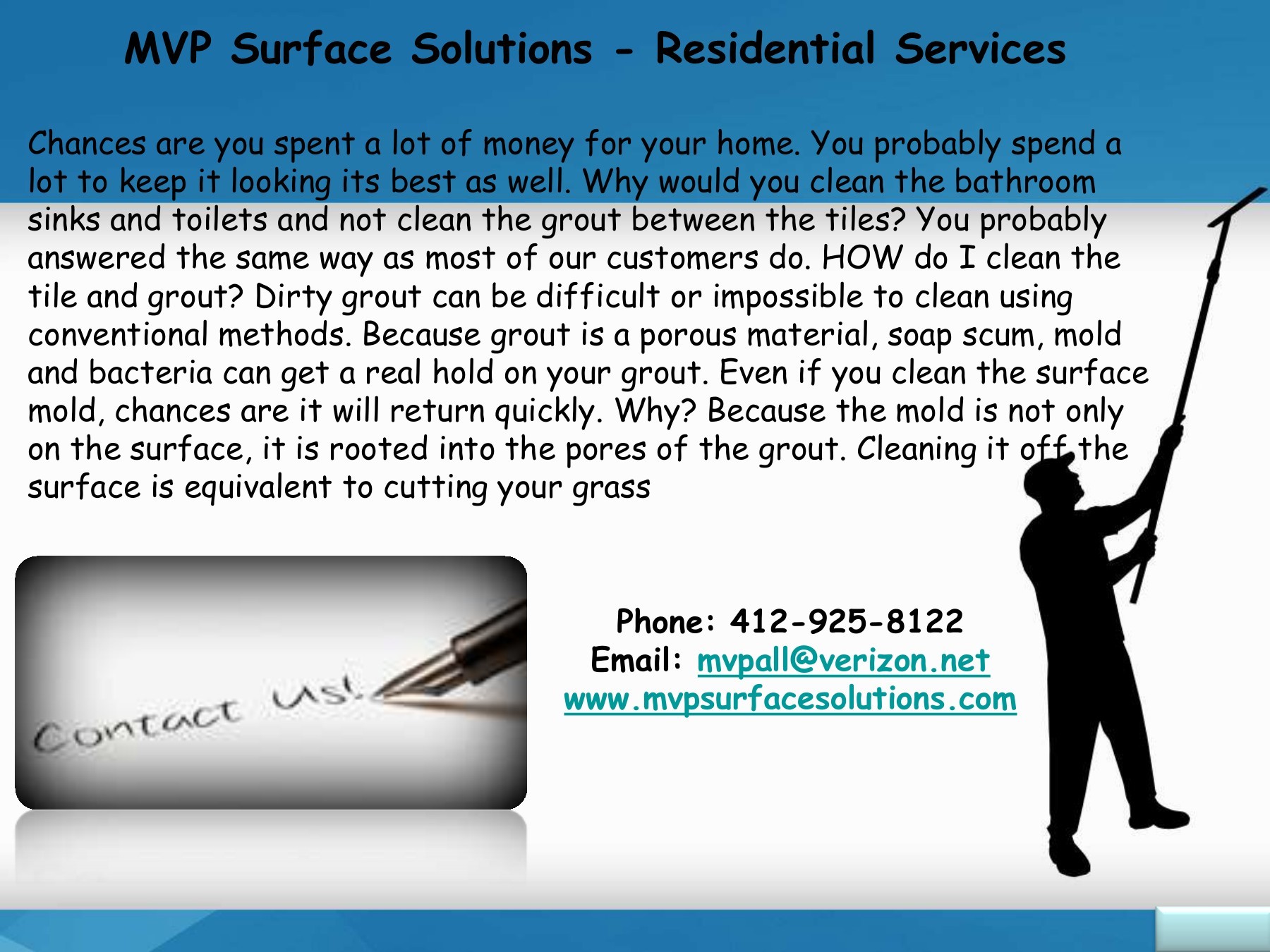 Pittsburgh Tile and Grout Cleaning Staining Sealing