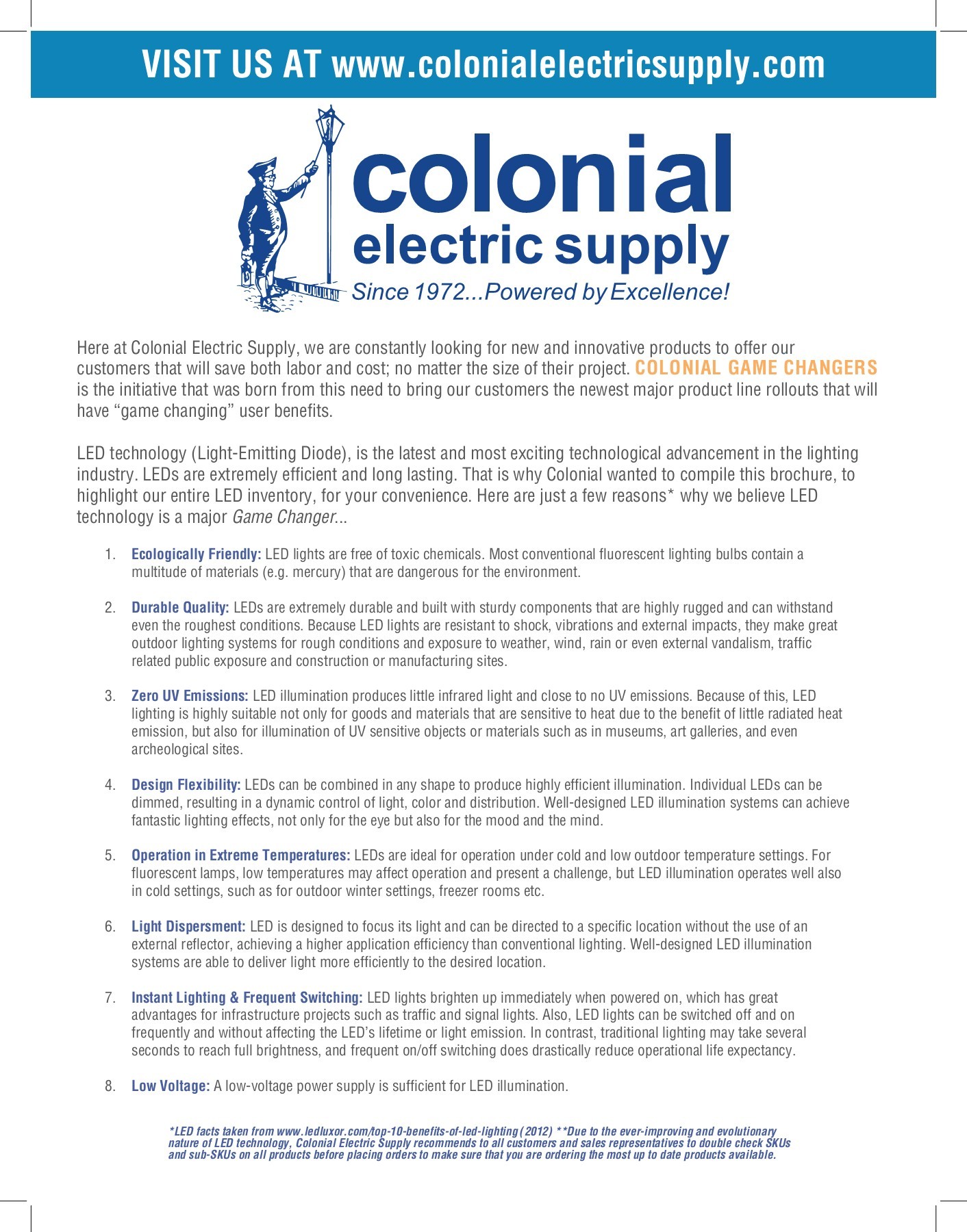 LED Catalog Version 2 Draft Colonial Electric Page 2 Flip PDF