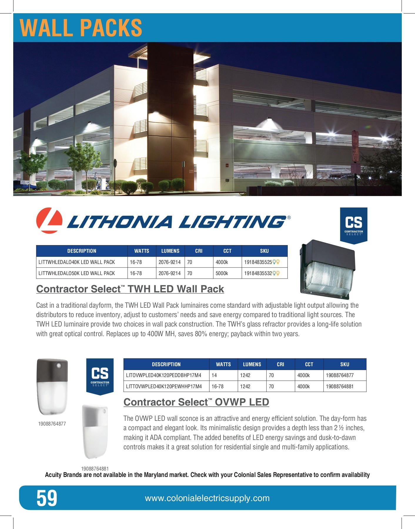 LED Catalog Version 2 Draft Colonial Electric Page 66 Flip PDF