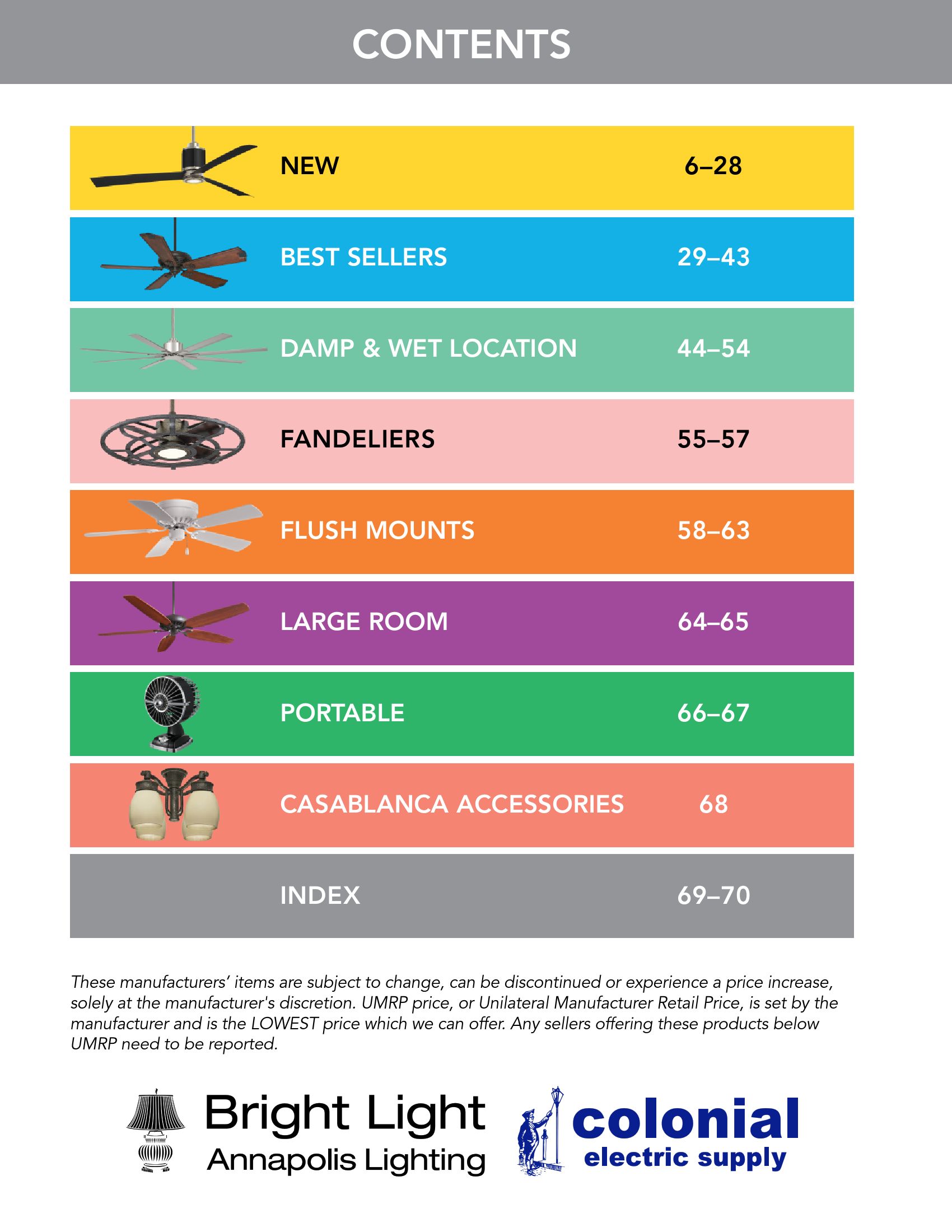 2018 Fan Catalog Colonial Electric Page 2 Flip PDF Online PubHTML5