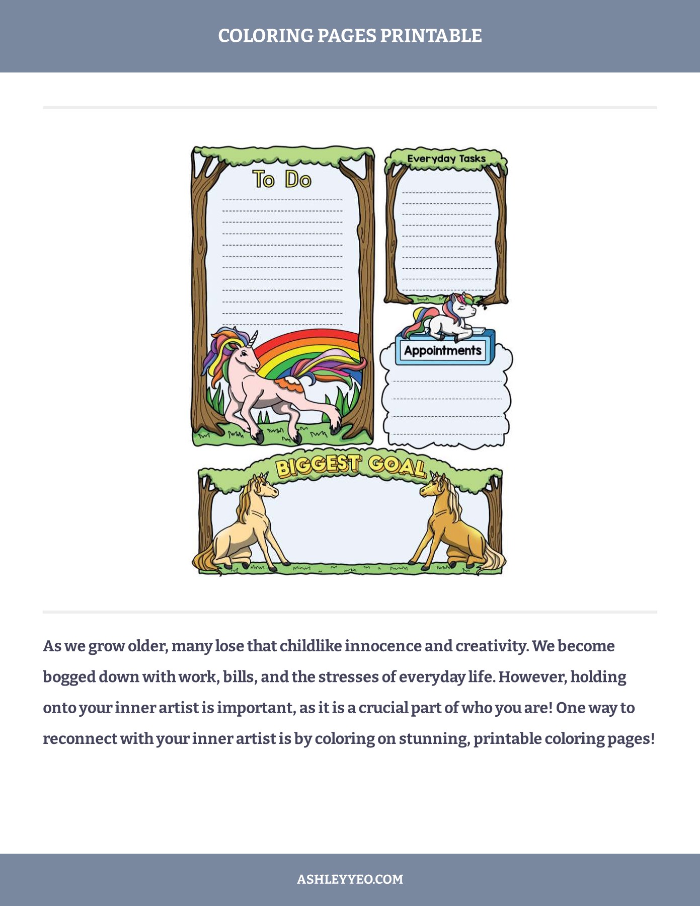 Coloring Pages Printable - Ashley Yeo - Page 3 | Flip PDF Online | PubHTML5