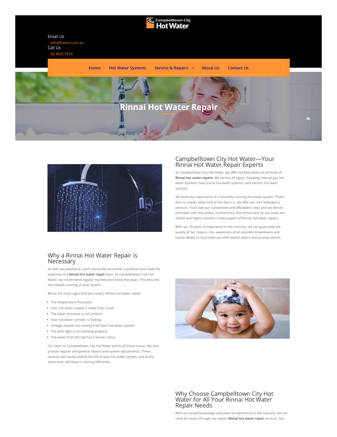 Rinnai Hot Water Repair Gas Heater Service Campbelltown Page 1 2 Flip PDF Online PubHTML5