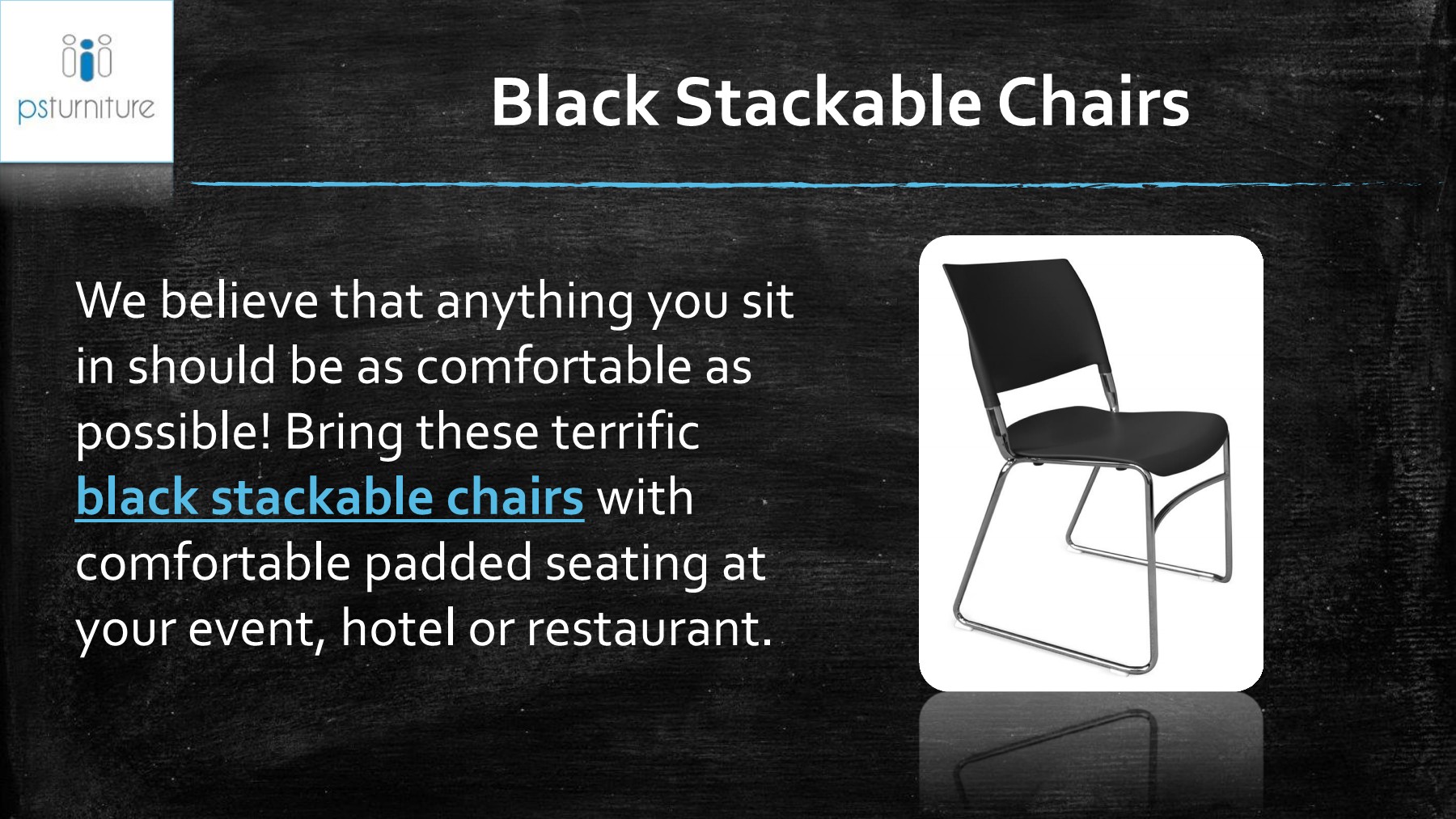 Black Stackable Chairs psfurniture Page 1 5 Flip PDF Online