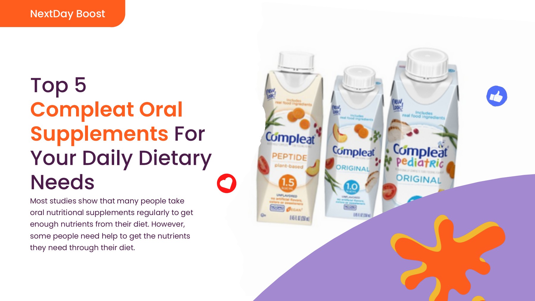 Top 5 Compleat Oral Supplements For Your Daily Dietary Needs Next Day