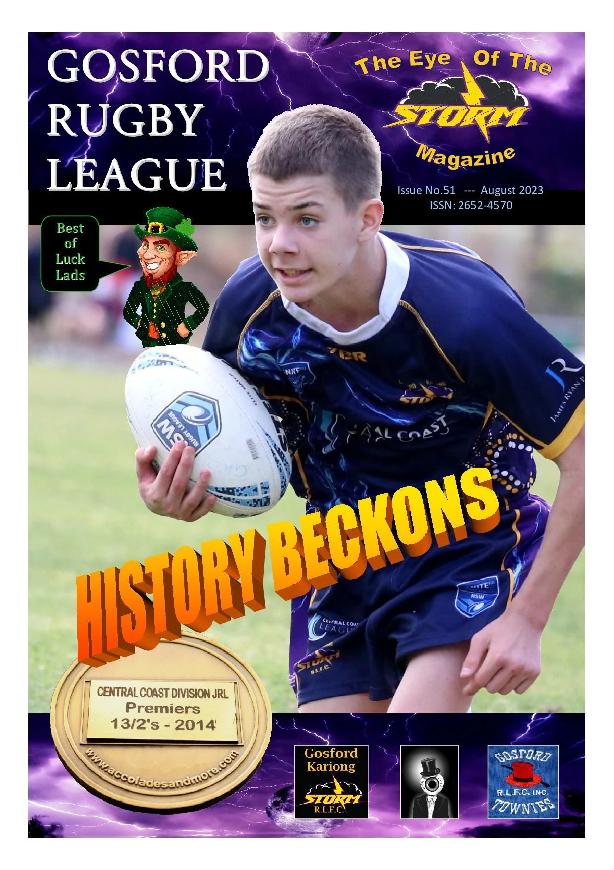 Gosforth Rfc Gosford Rugby League: Eye of the Storm - Vol 51 - August 2023 ...