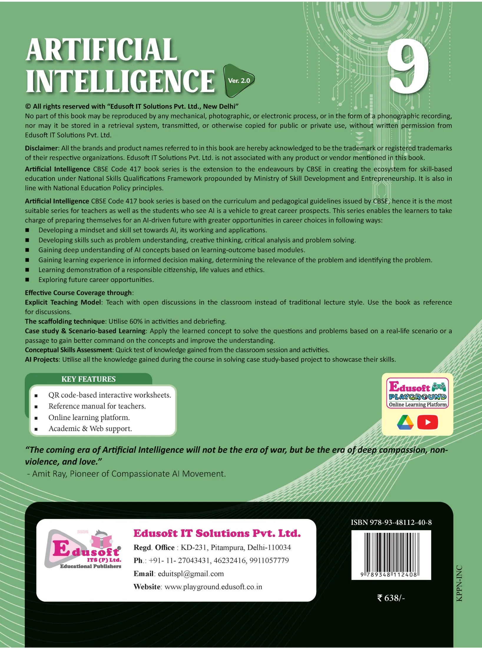 Artificial Intelligence Class 9 PDF flipbook - Akash . edusoft - Page ...