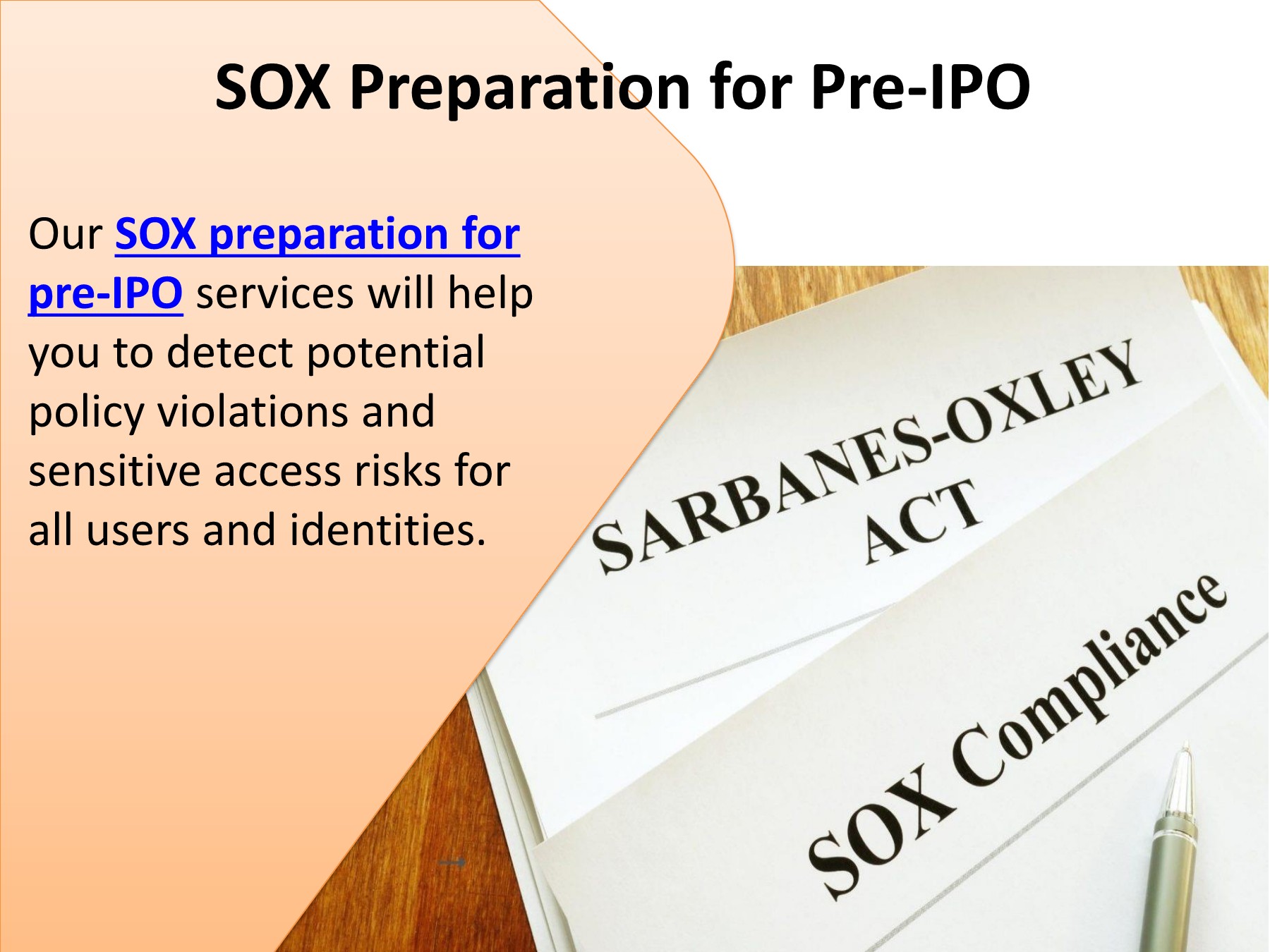SOX Preparation for PreIPO Safe PaaS Page 1 5 Flip PDF Online
