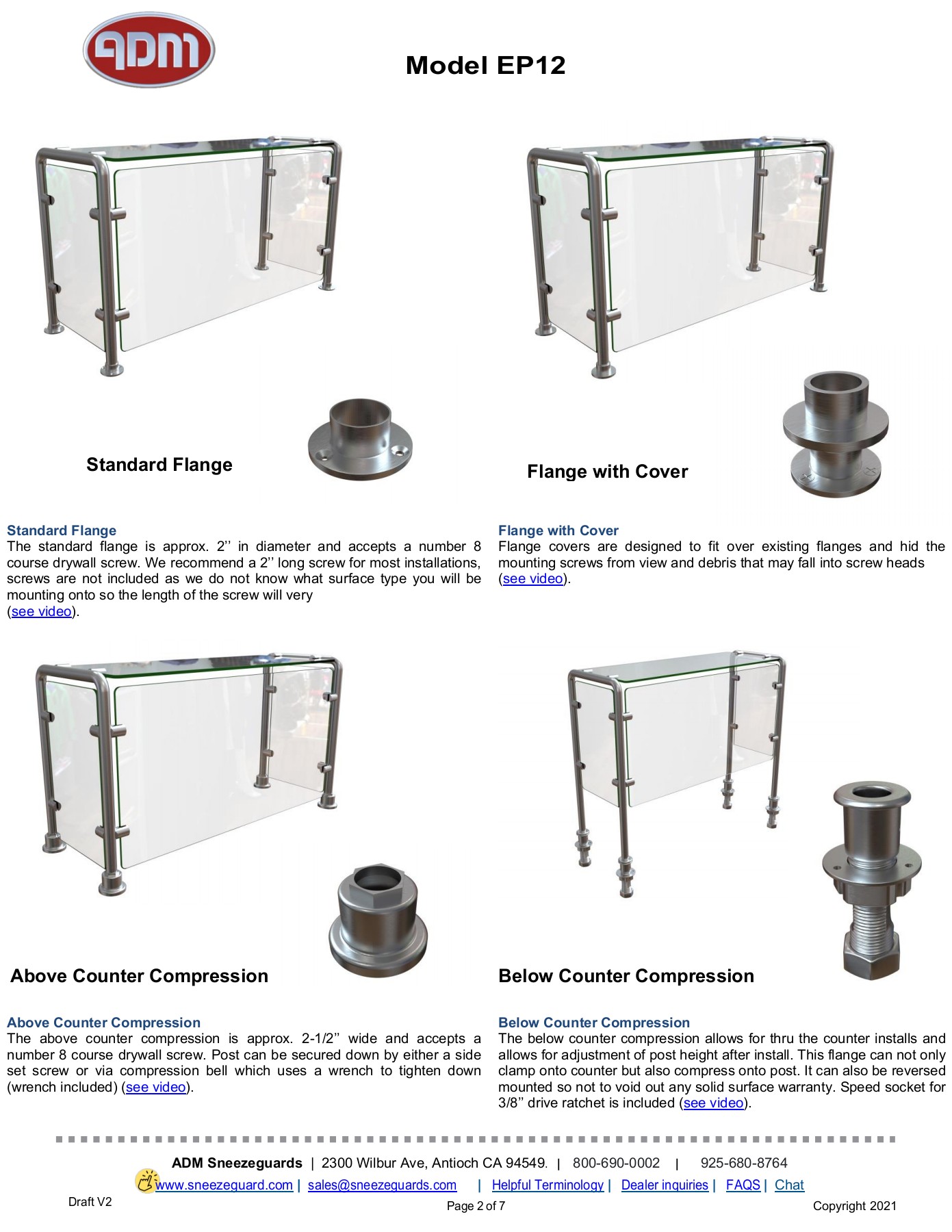 Buffet Sneeze Guards Safe to Your Foods ADM hazelgomes8 Page 2