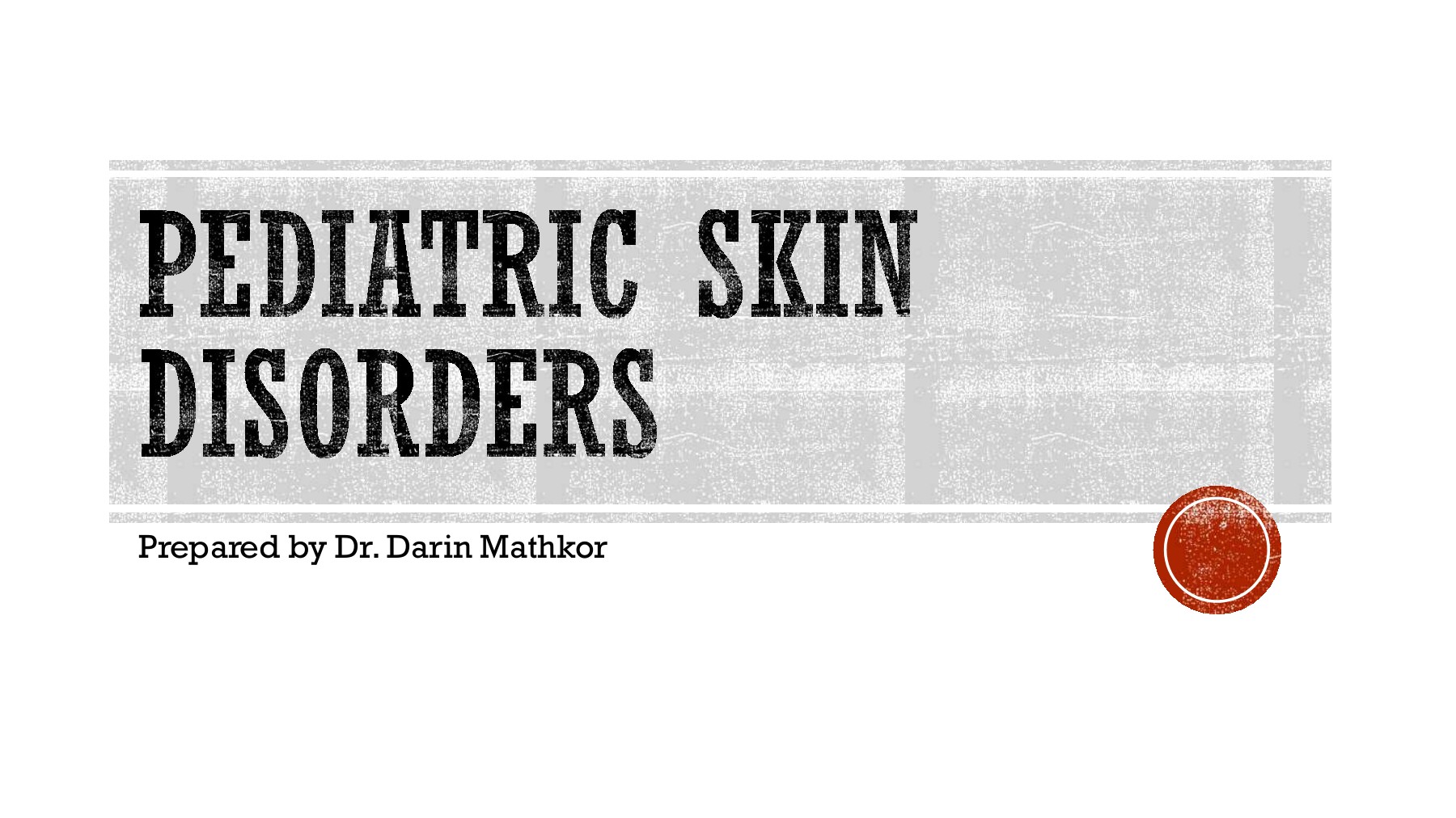 Pediatric Skin Disorders 1 sitoossman Page 1 31 Flip PDF