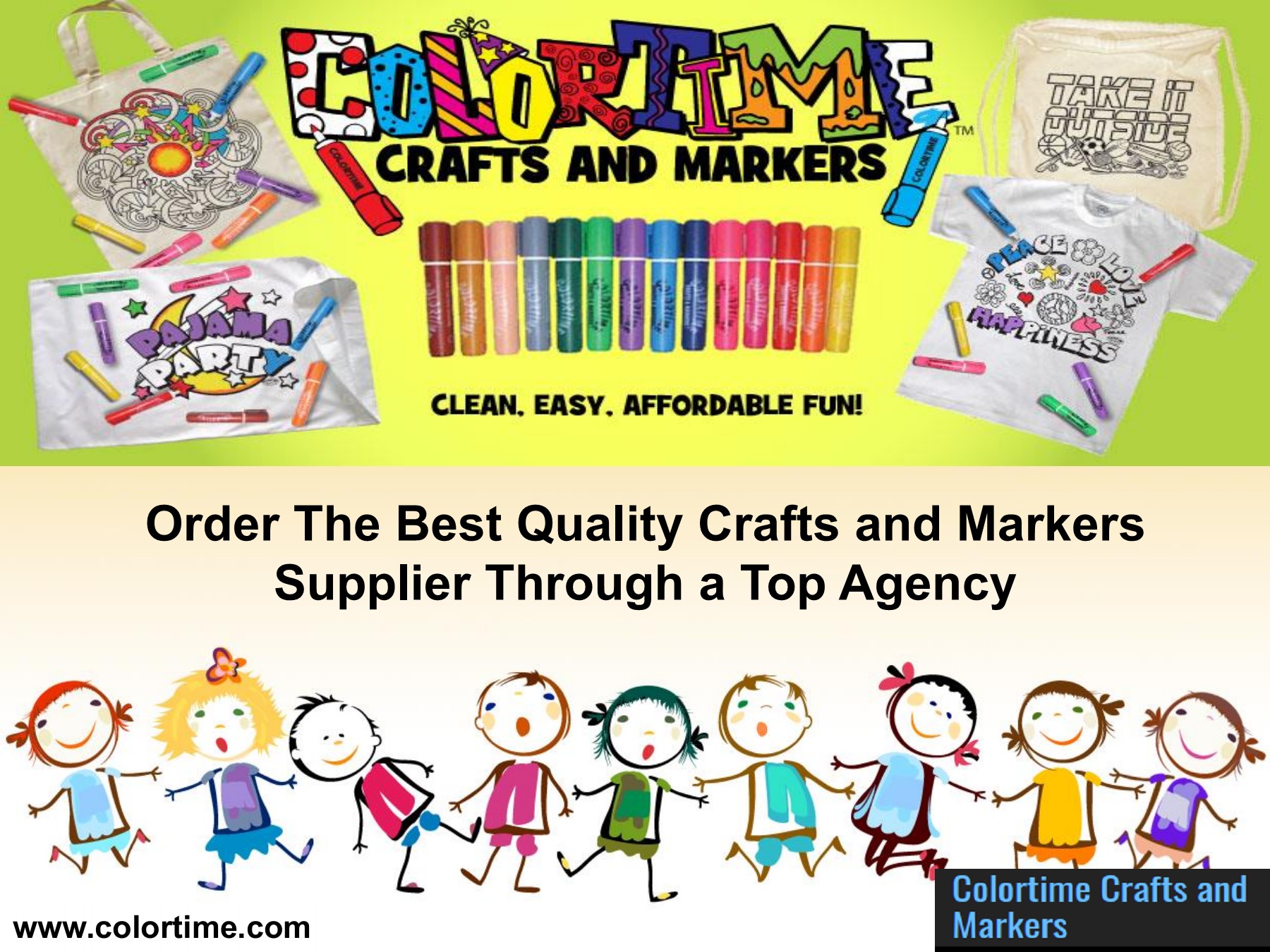 Order The Best Quality Crafts and Markers Supplier Through a Top Agency
