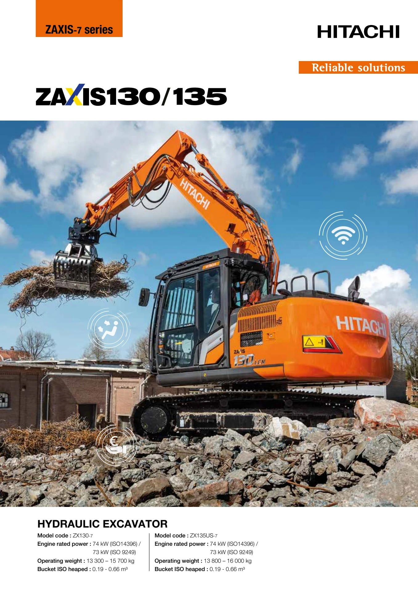 Hitachi ZX130-7-ZX135US-7