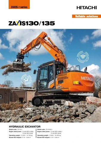 Hitachi ZX130-7-ZX135US-7