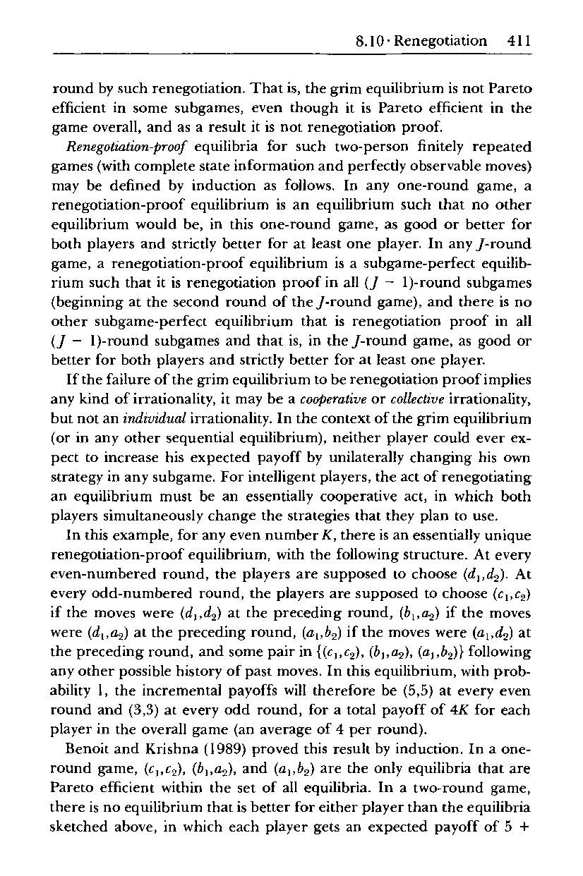 Game theory Analysis of Conflict - core.man - Page 429 | Flip PDF ...
