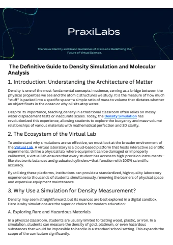 Density Simulation