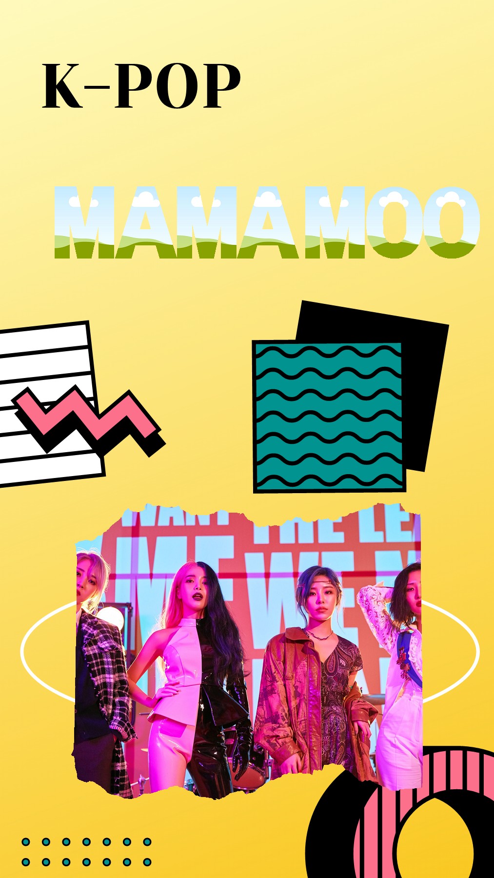 Blue And Pink Memphis Catalog Kids Instagram Story กมลชนก ศรีบัวสด