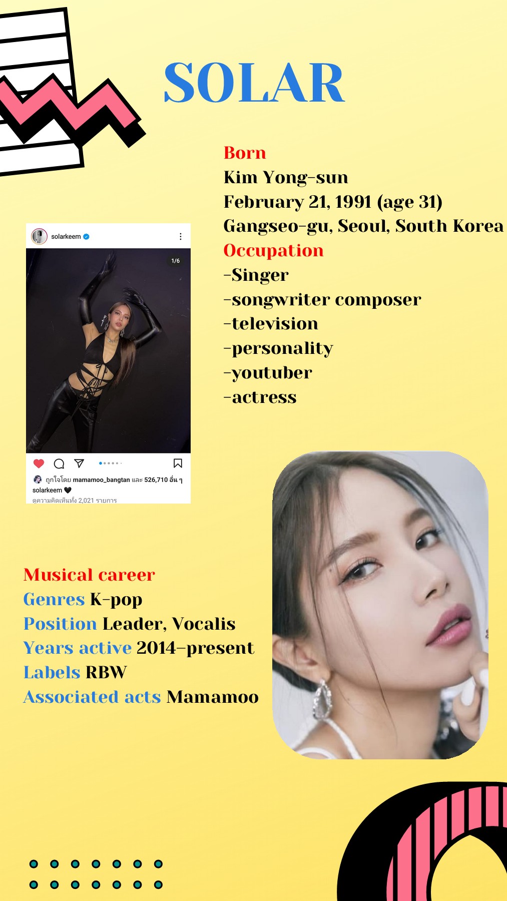 Blue And Pink Memphis Catalog Kids Instagram Story กมลชนก ศรีบัวสด