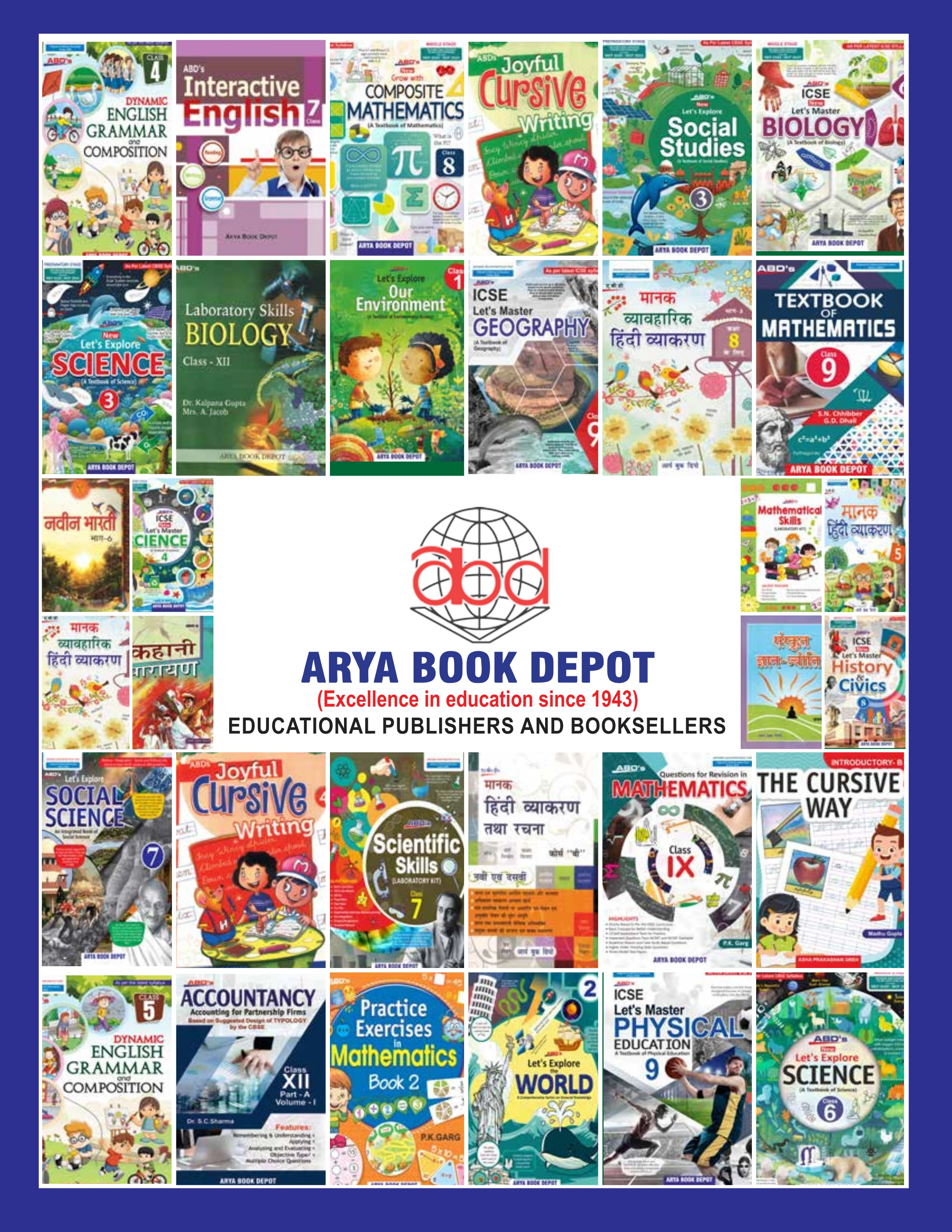 Arya Book Depot and Learning Hill - Catalogue 2025 - 2026