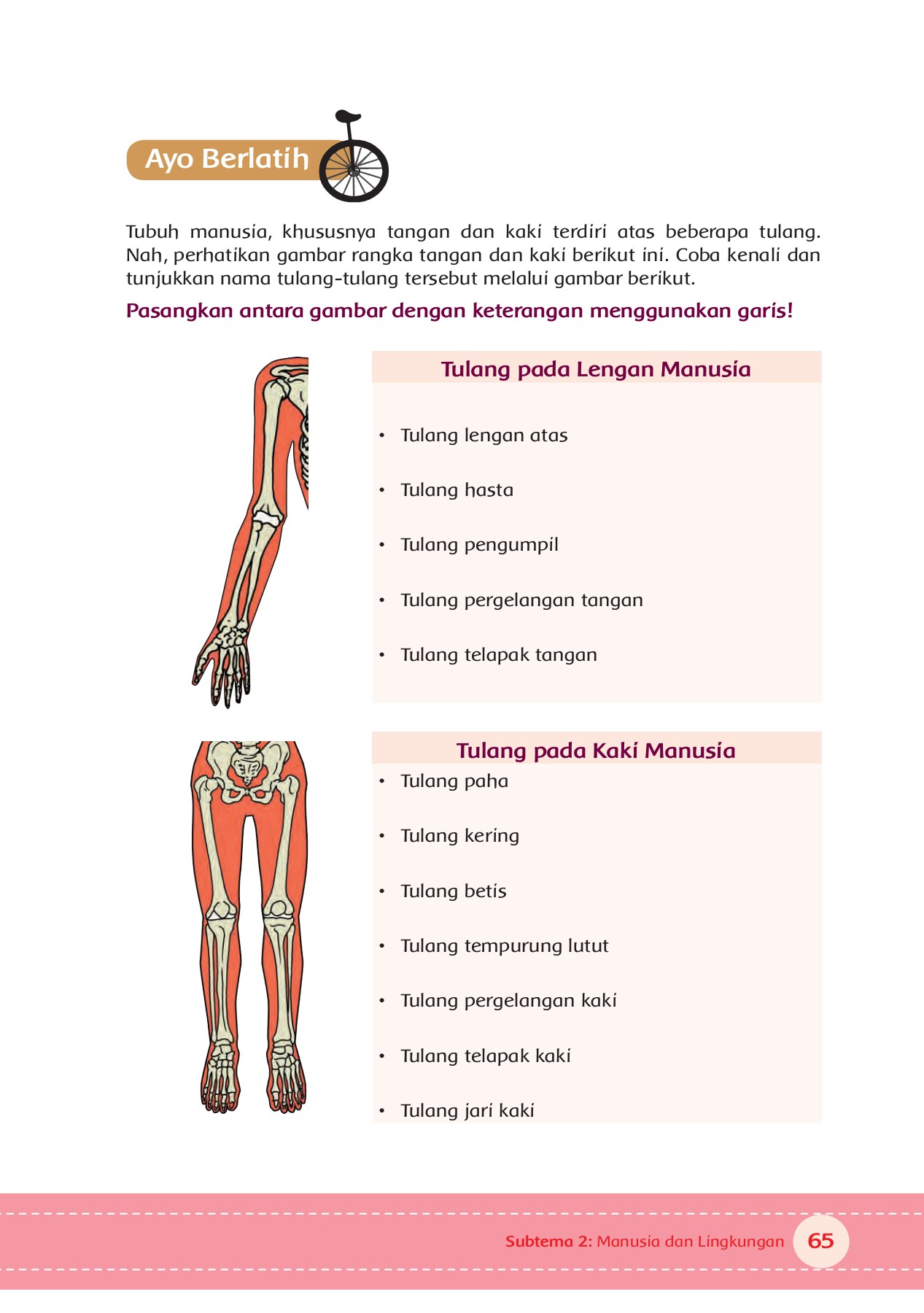 BSE Buku Siswa Kelas 5 - Tematik 1 Organ Gerak Hewan dan Manusia