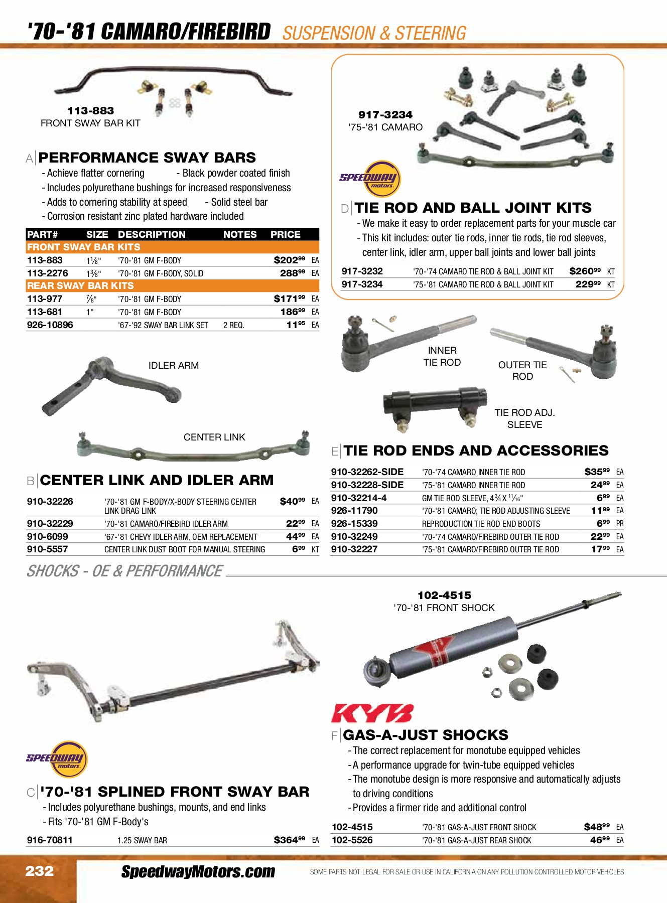 Muscle 2022 Speedway Motors Catalogs Page 234 Flip PDF Online