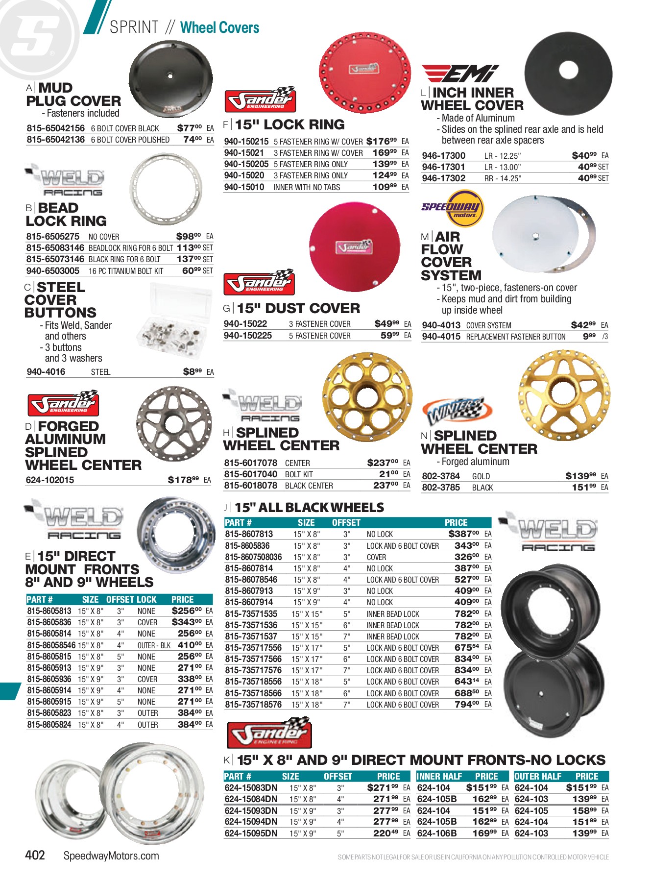 Race 2022 - Speedway Motors Catalogs - Page 404 | Flip PDF Online ...