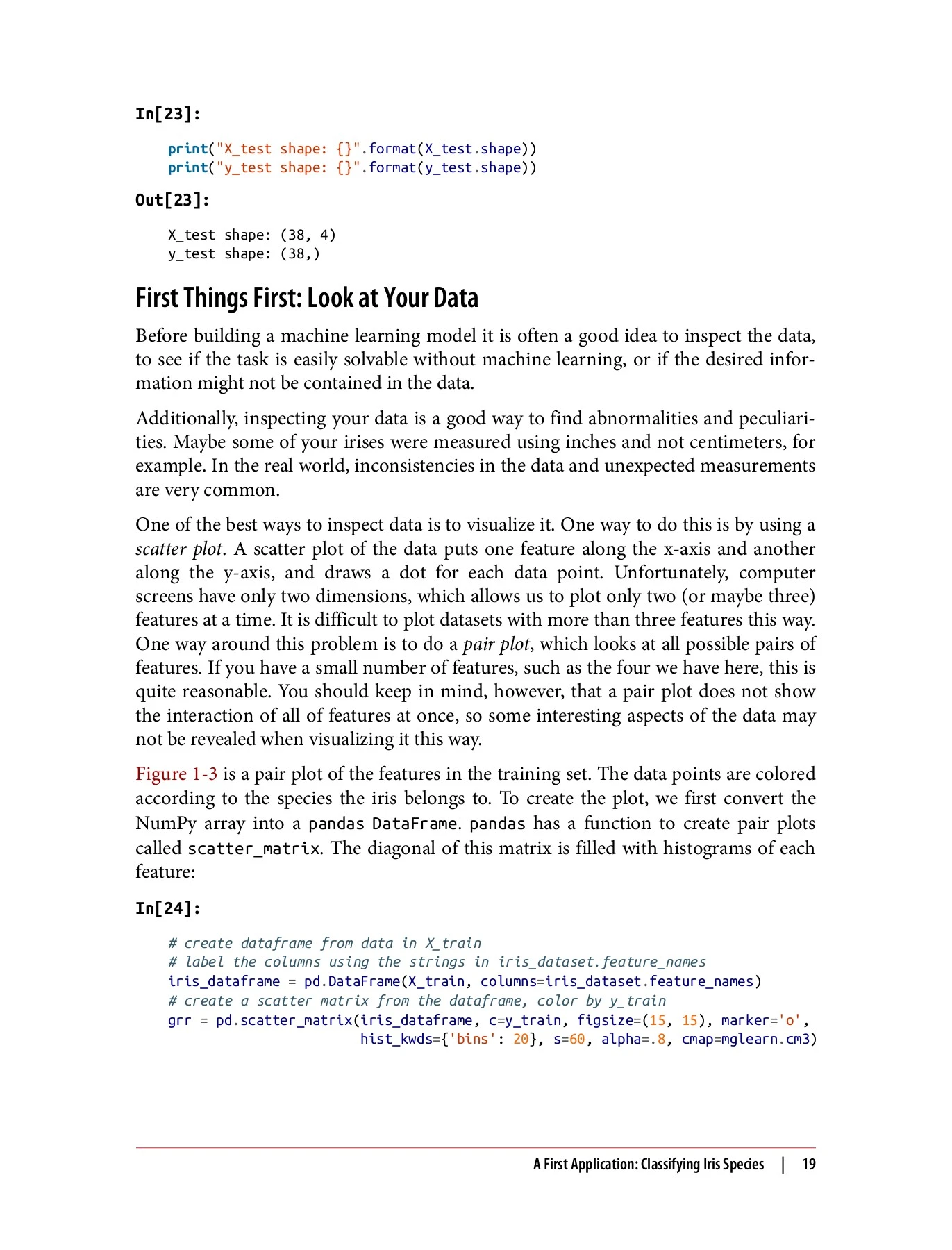 Introduction to Machine Learning with Python: A Guide for Data ...