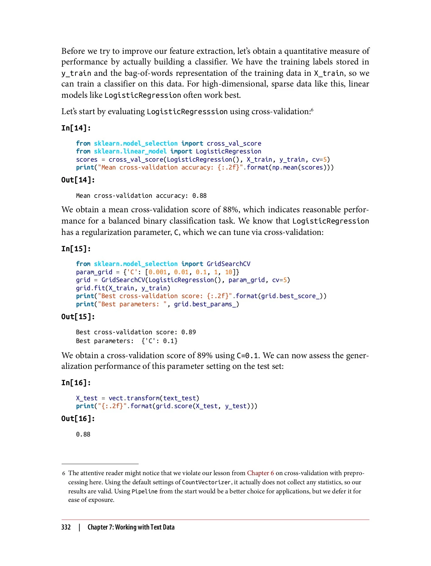 Introduction to Machine Learning with Python: A Guide for Data ...