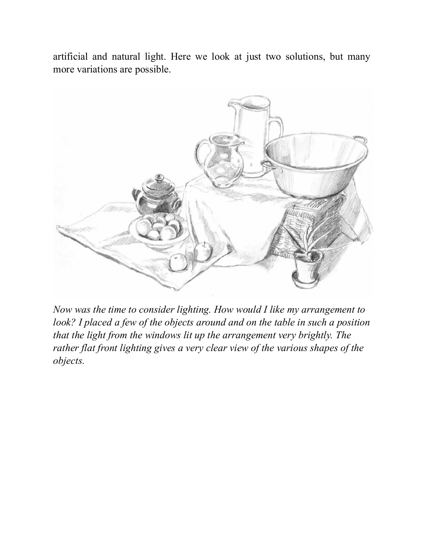 Fundamentals of Drawing Still Life Willington Island Page 285