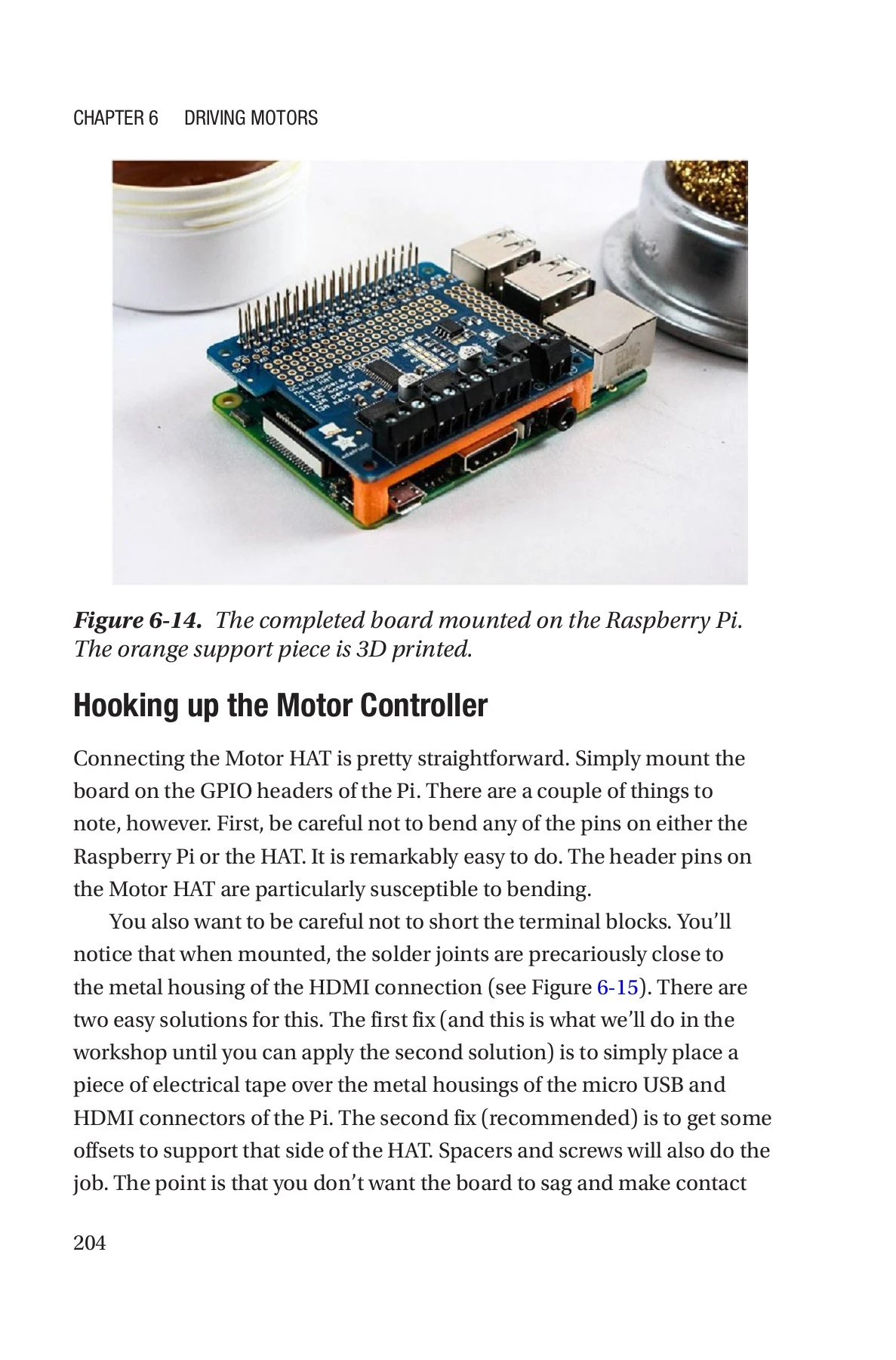 Beginning Robotics with Raspberry Pi and Arduino: Using Python and ...