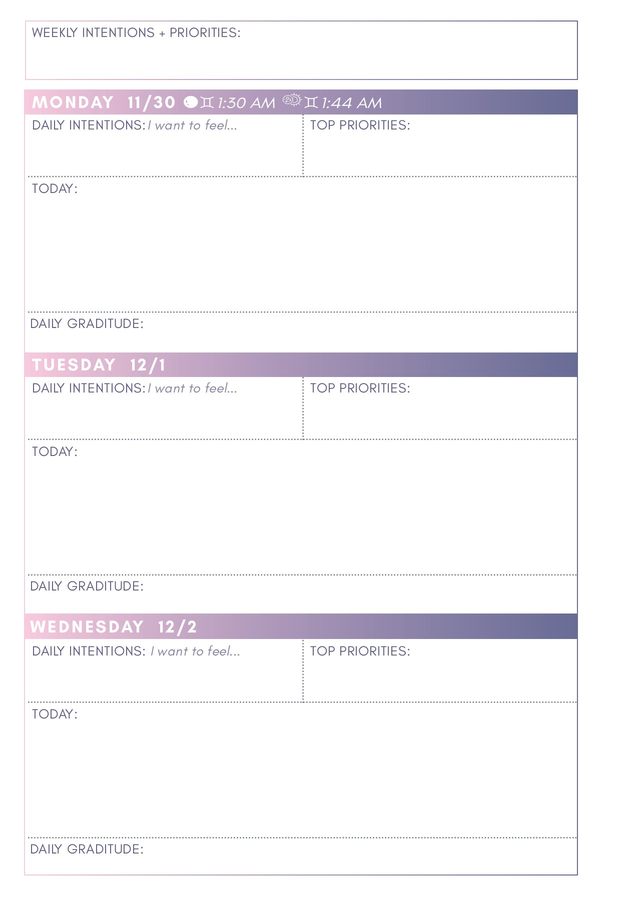 The Aligned Life 2020 Planner alinabrown93 Page 192 Flip PDF