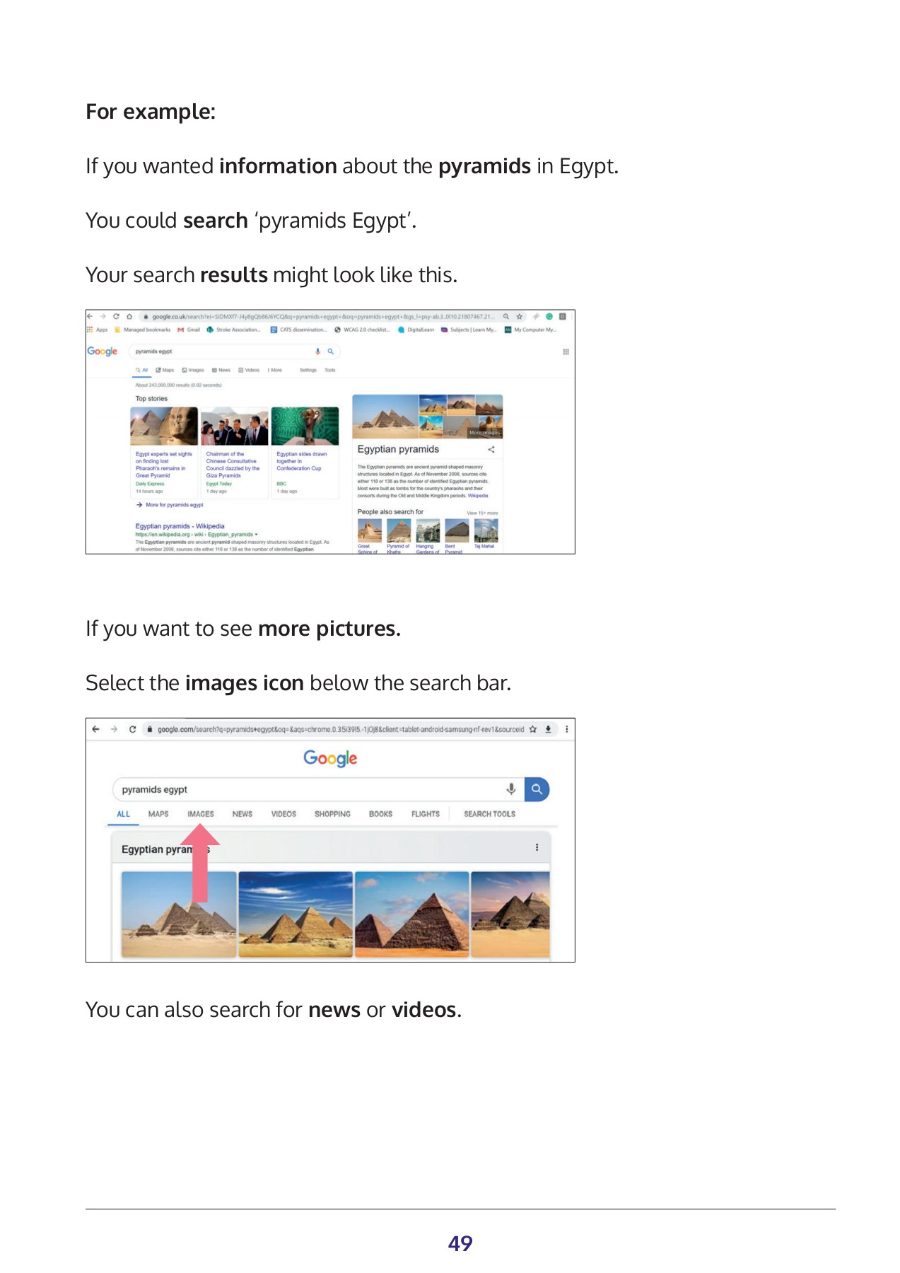 Getting online guide for people with aphasia fiona Page 49 Flip