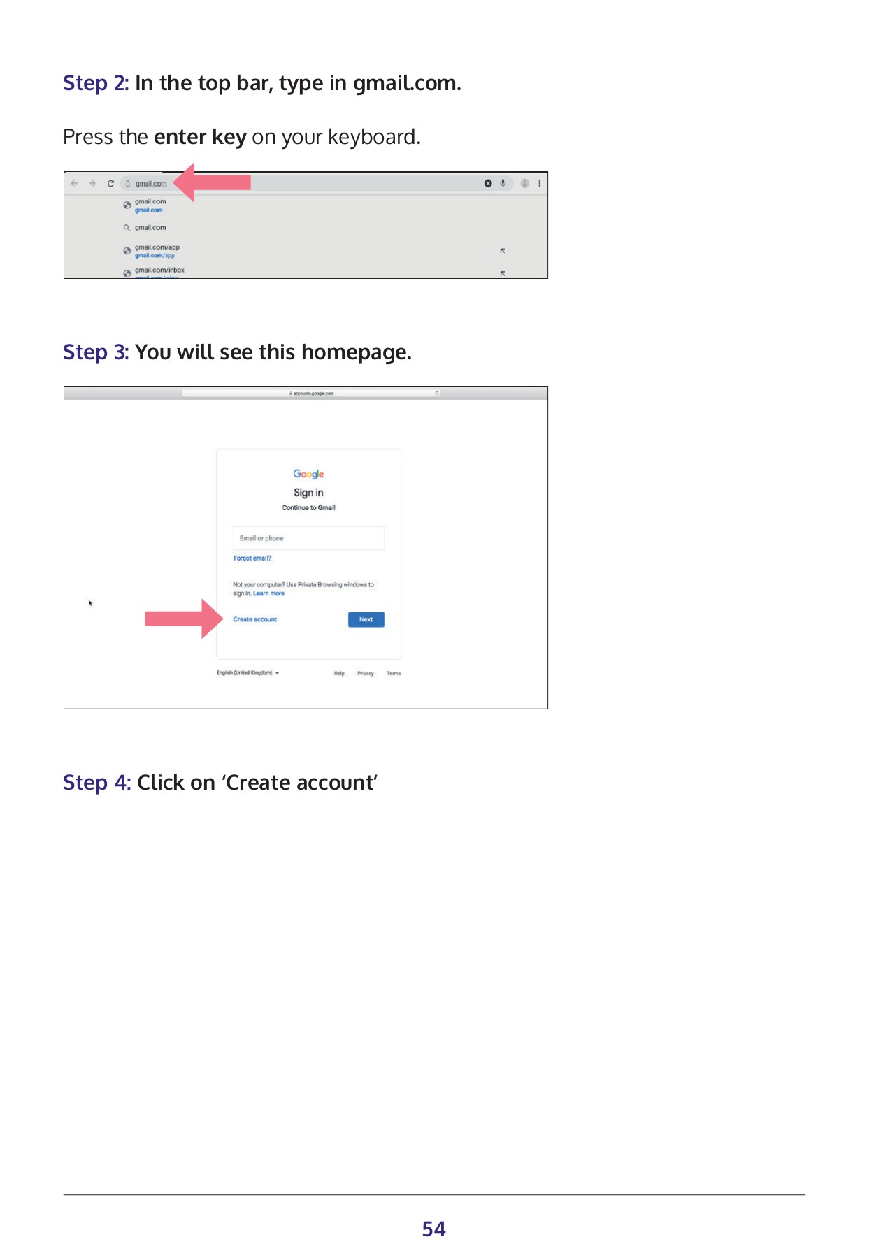 Getting online guide for people with aphasia - fiona - Page 54 | Flip
