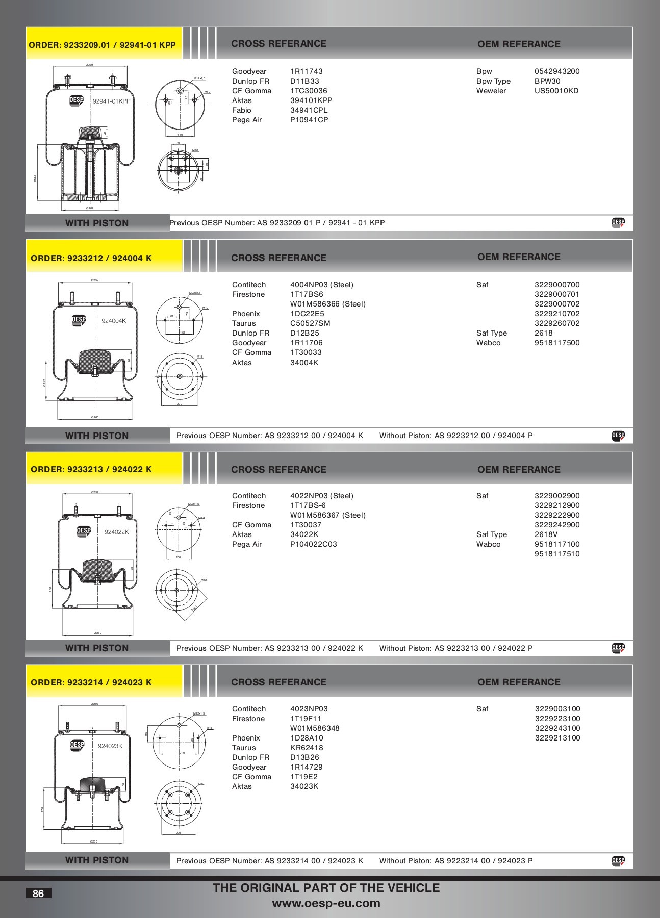 airspringscatalog abdulkadirbakirtas Page 85 Flip PDF Online