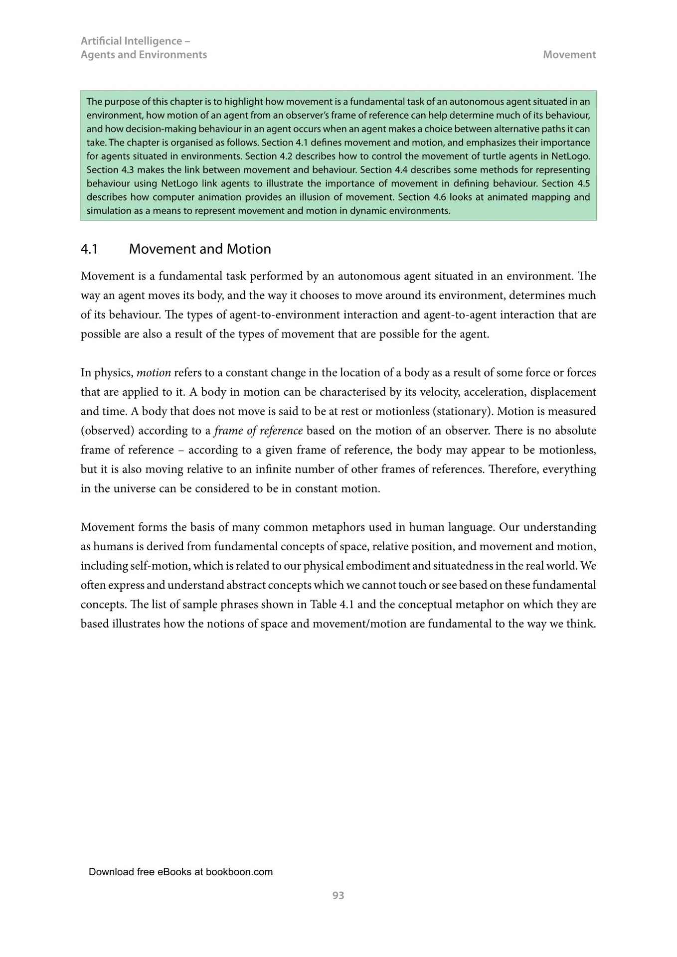Artificial Intelligence – Agents and Environments - shahzaibahmad ...