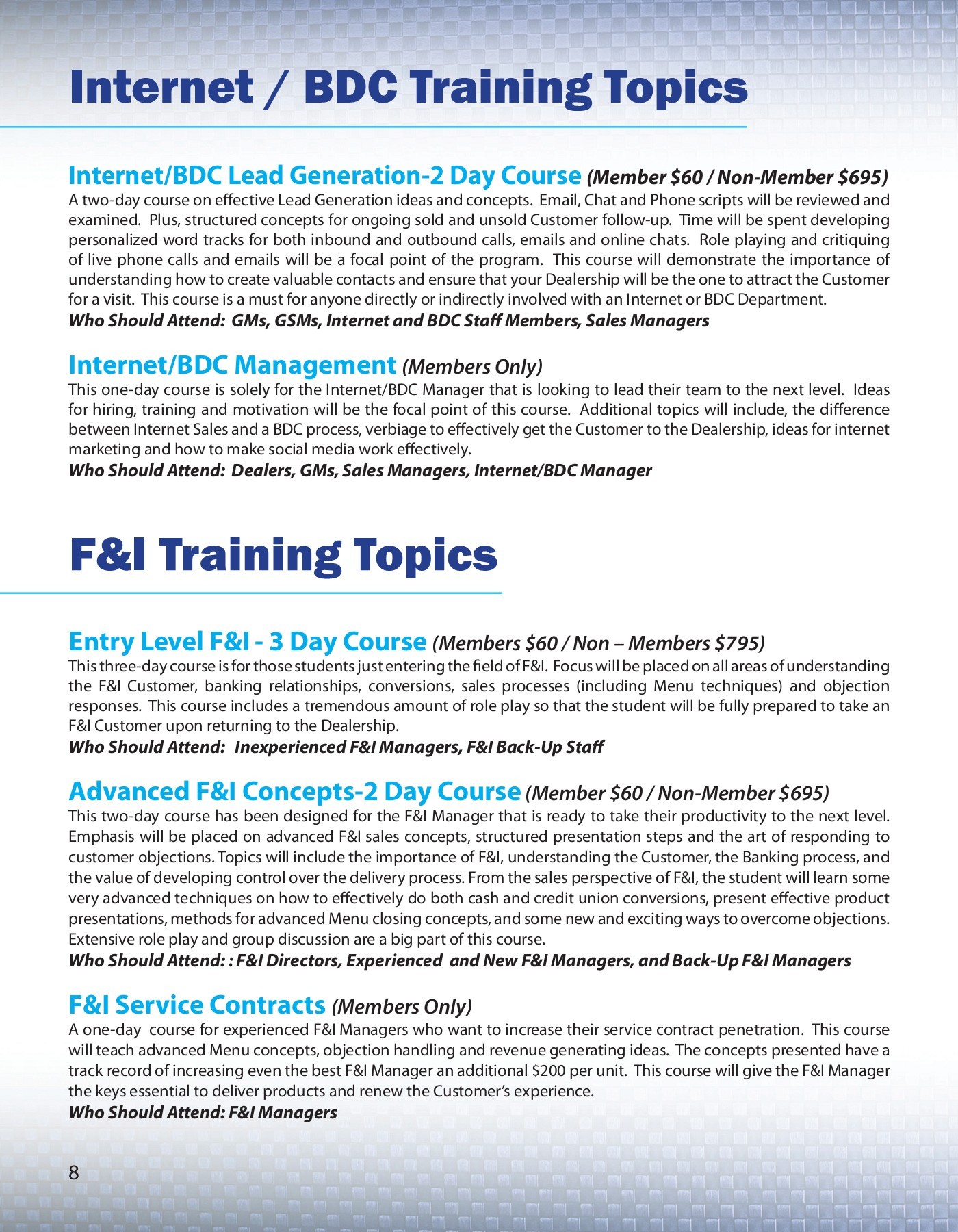 APPROVED DLA Training Catalog 072915 briansmithdesign Page 8 Flip