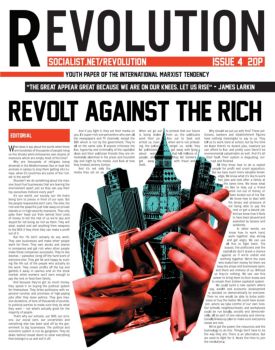 Issue 4 of REVOLUTION, the youth paper of the International Marxist Tendency in Britain (released May 2017).
