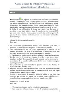 Bibliografia sobre configuración de un foro.