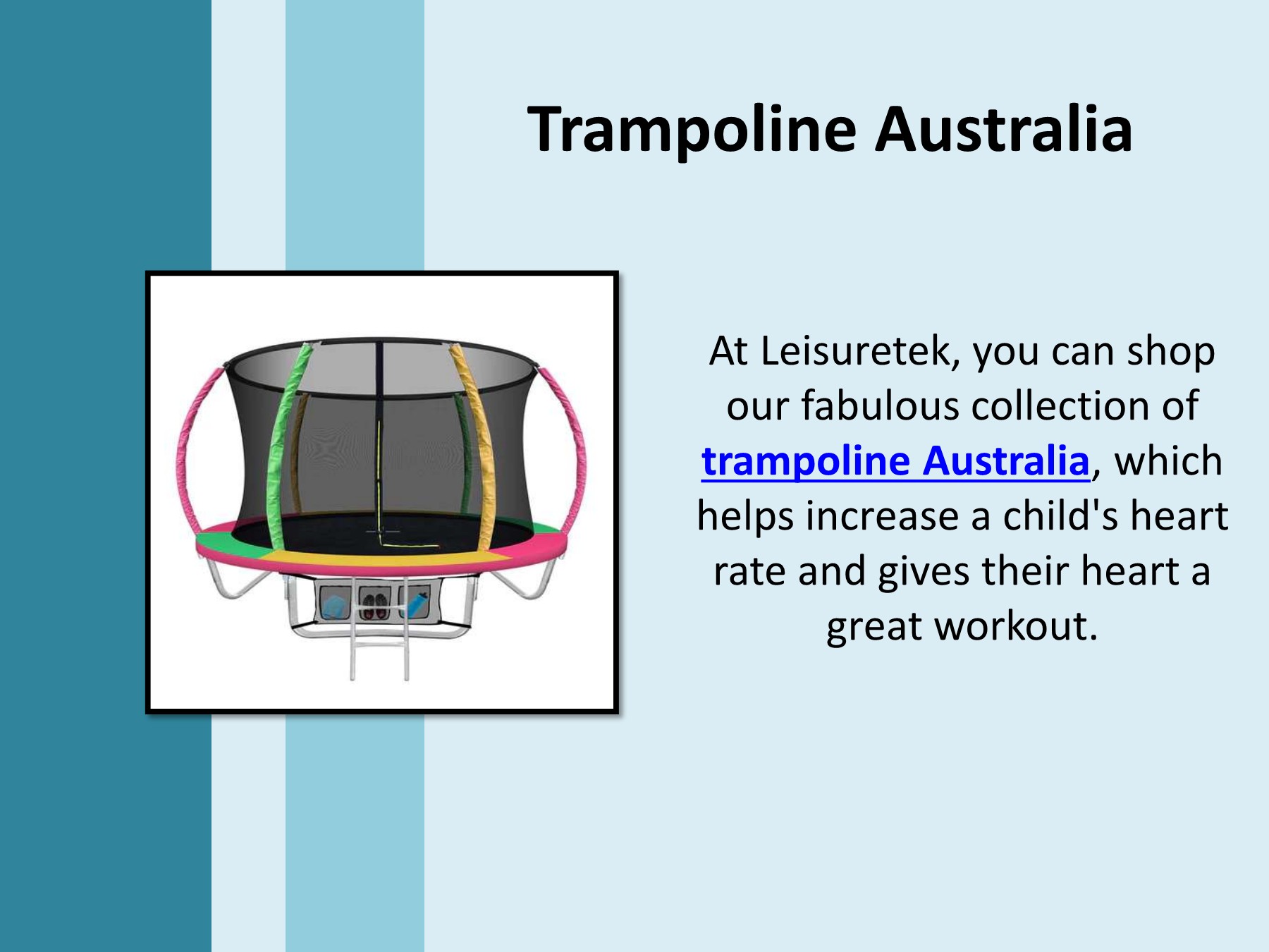 Trampoline Australia Leisuretek Australia Page 1 4 Flip PDF
