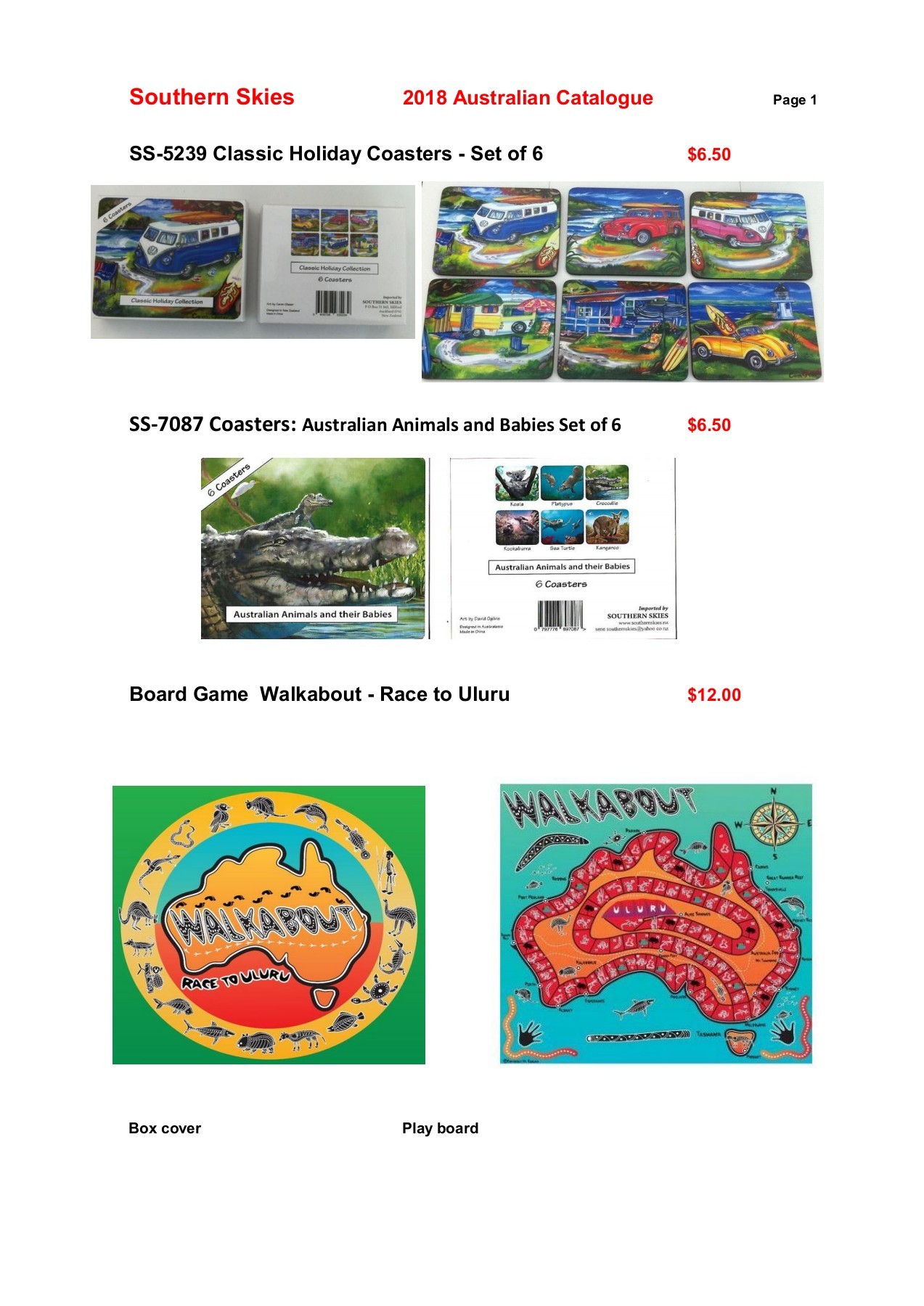 Australian Catalogue 2018 alanejmillions Page 1 6 Flip PDF