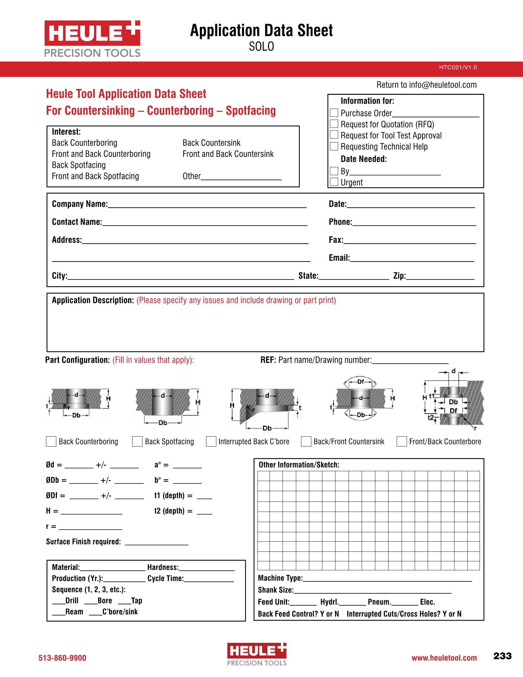 2021 Heule Tool Corporation Catalog r.ryan Page 233 Flip PDF