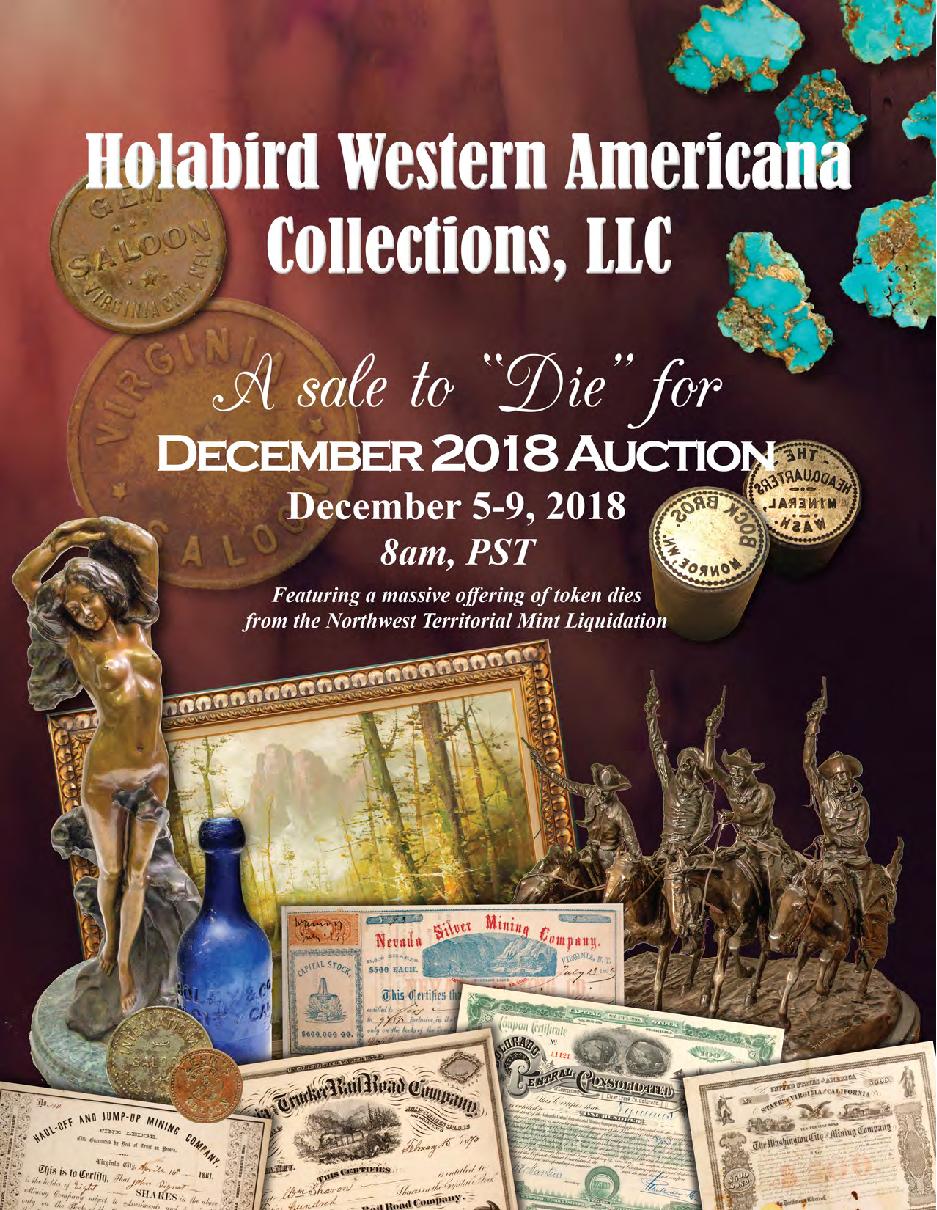 2018 December Auction Catalog Holabird Americana Page 1 340