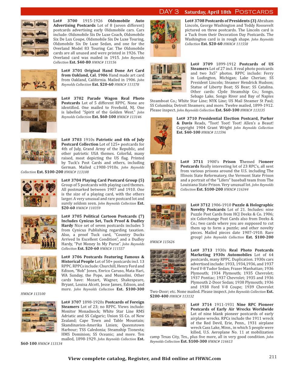 2020 April Catalog Holabird Americana Page 213 Flip PDF Online