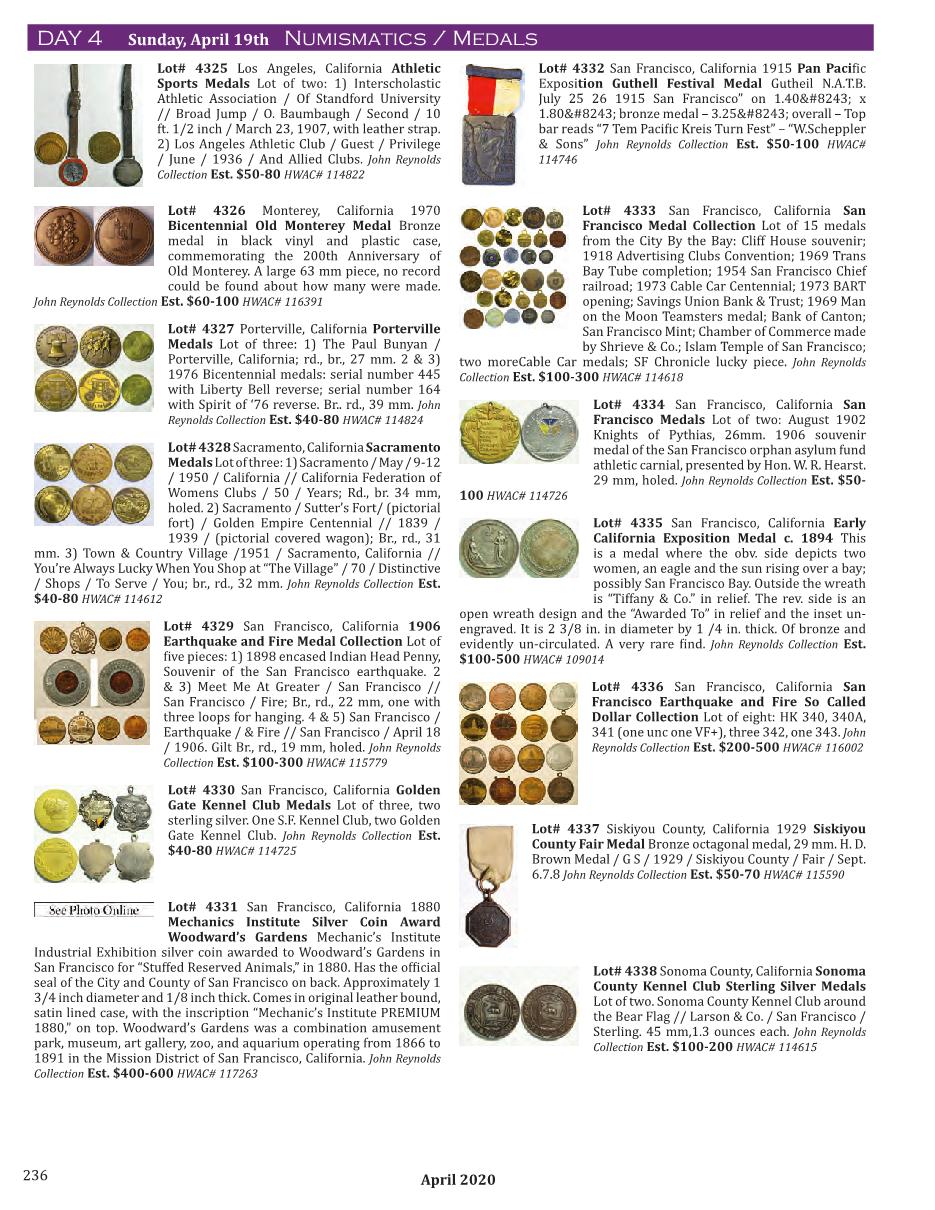 2020 April Catalog Holabird Americana Page 238 Flip PDF Online