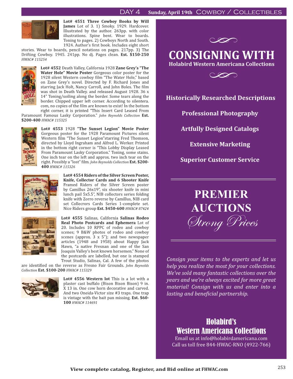 2020 April Catalog Holabird Americana Page 255 Flip PDF Online