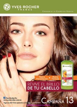 Nuevo folleto de Yves Rocher Campaña 13 2016. Enterate mas en www.catalogosmx.moda