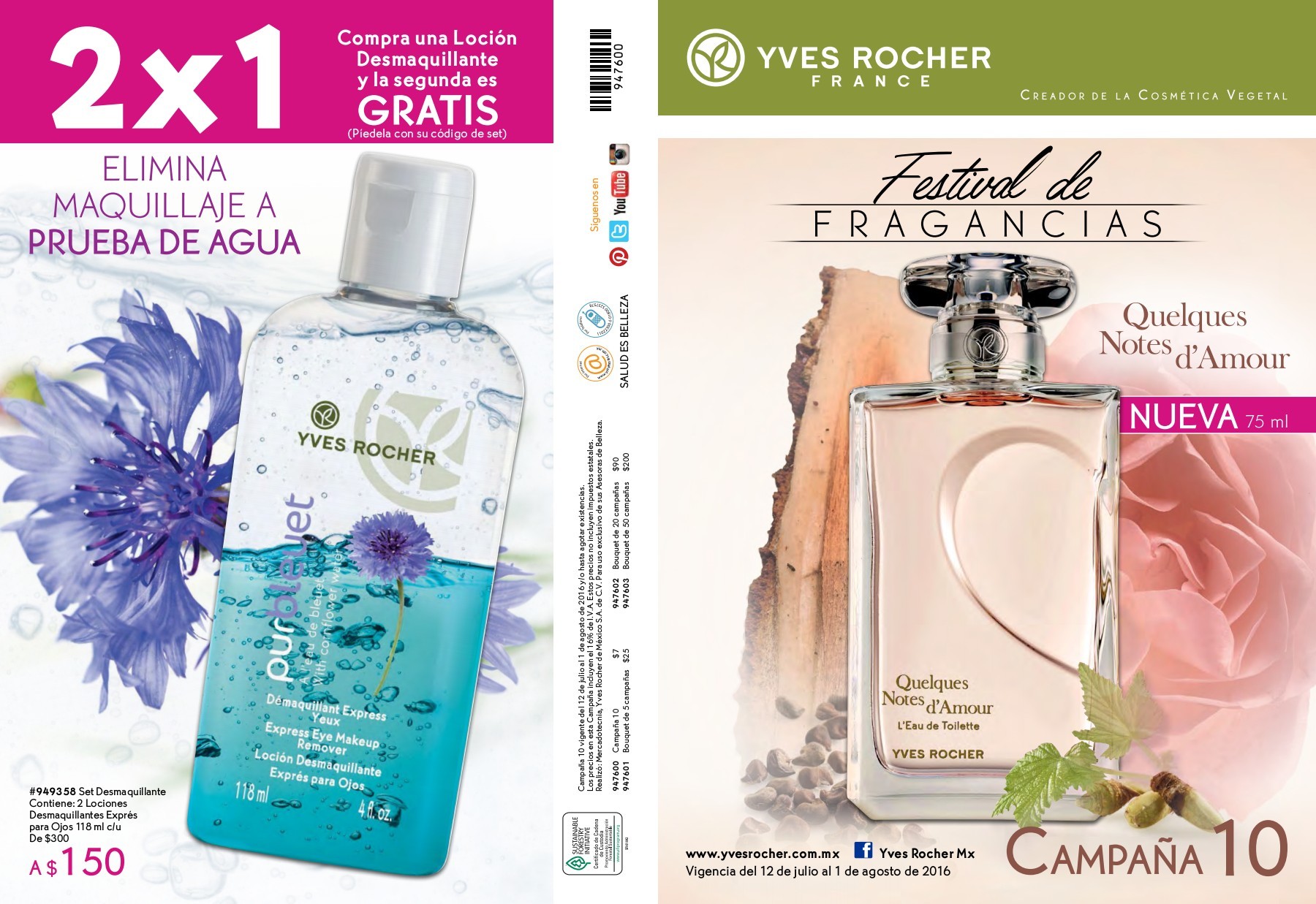 Catálogo YvesRocher C10 2016 jhonnysan Page 1 51 Flip PDF