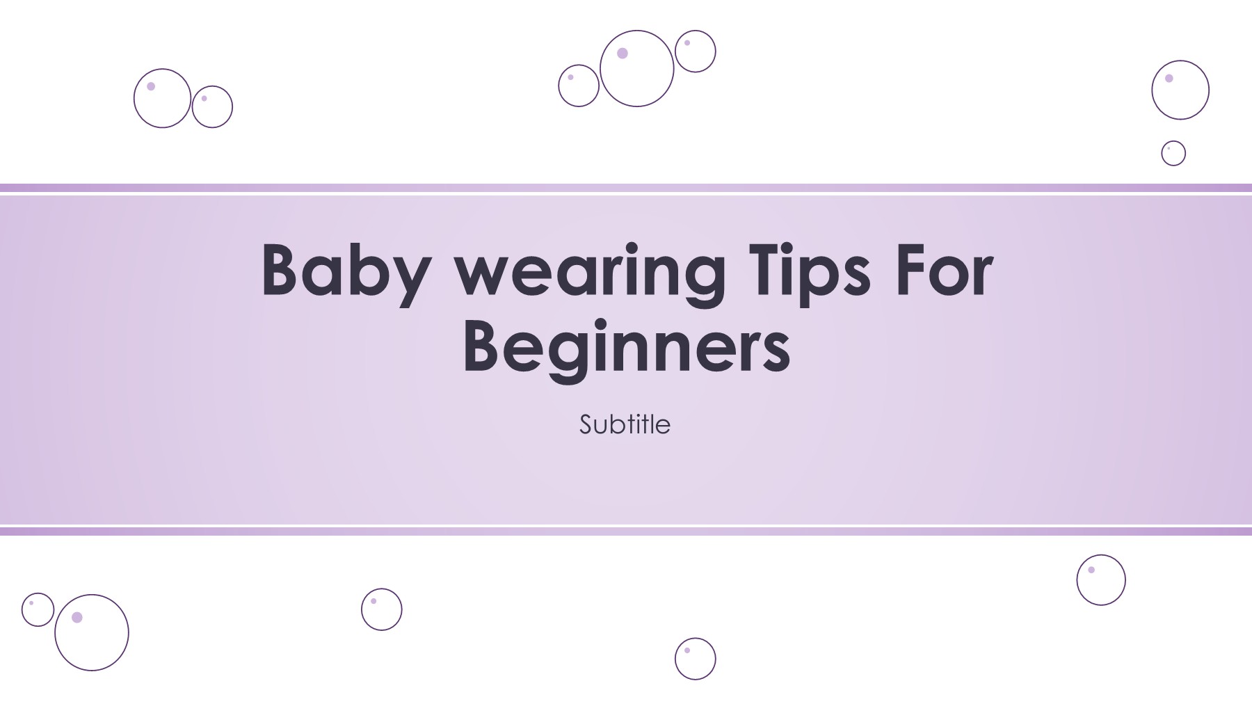 Baby wearing Tips For Beginners Olivia Page 1 8 Flip PDF Online