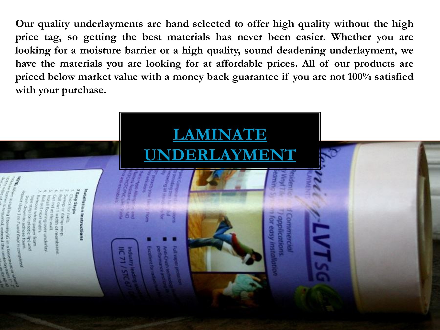Floor Underlayment laminate underlayment Page 1 5 Flip PDF